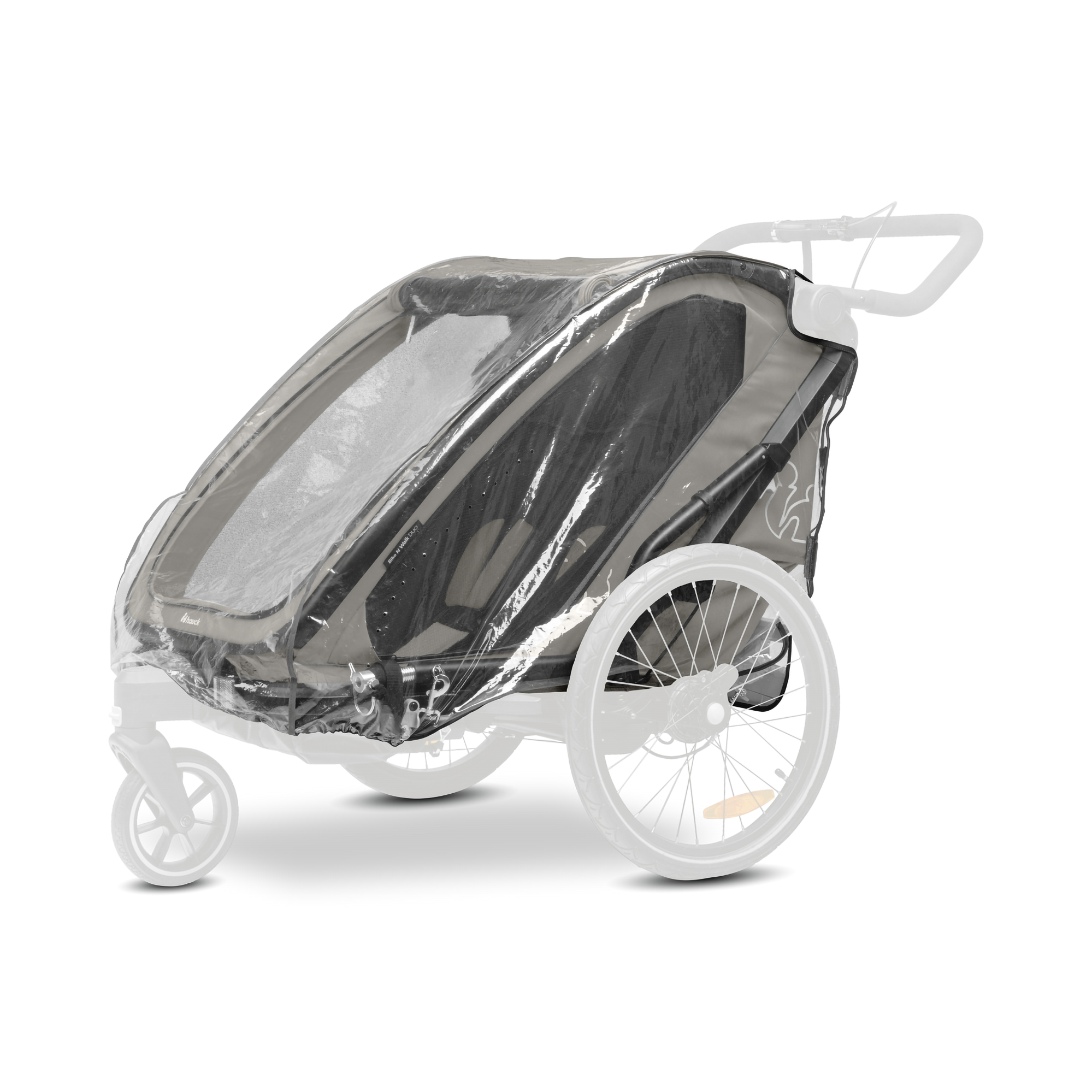 Regen- & Kälteschutz, hauck, Transparent – Besonderheit: zuverlässiger Schutz vor Regen