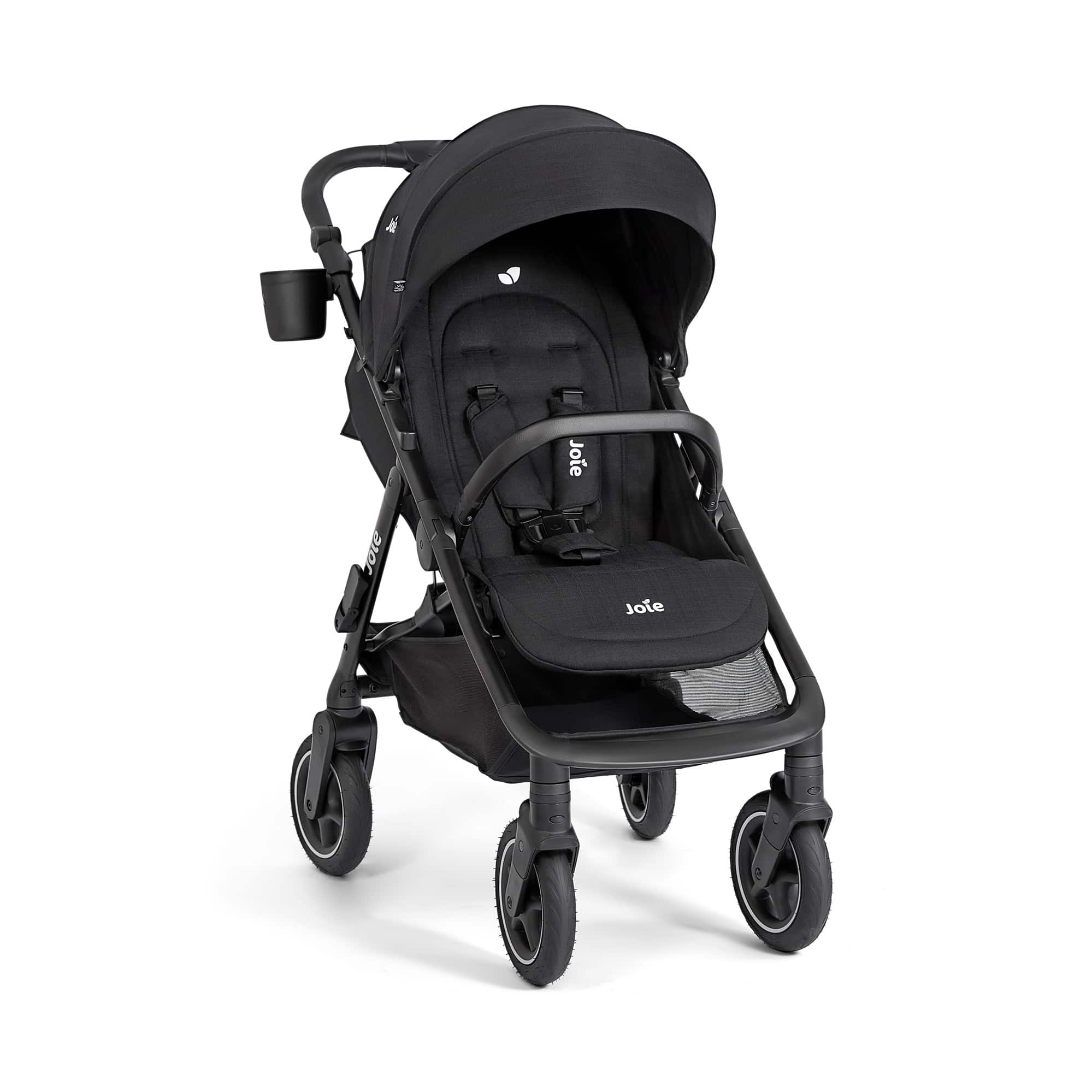 Sportwagen, Joie, Schwarz – Besonderheit: innovative Drift-Funktion (auf Knopfdruck zusätzlich schwenkbare Hinterräder um 360°)