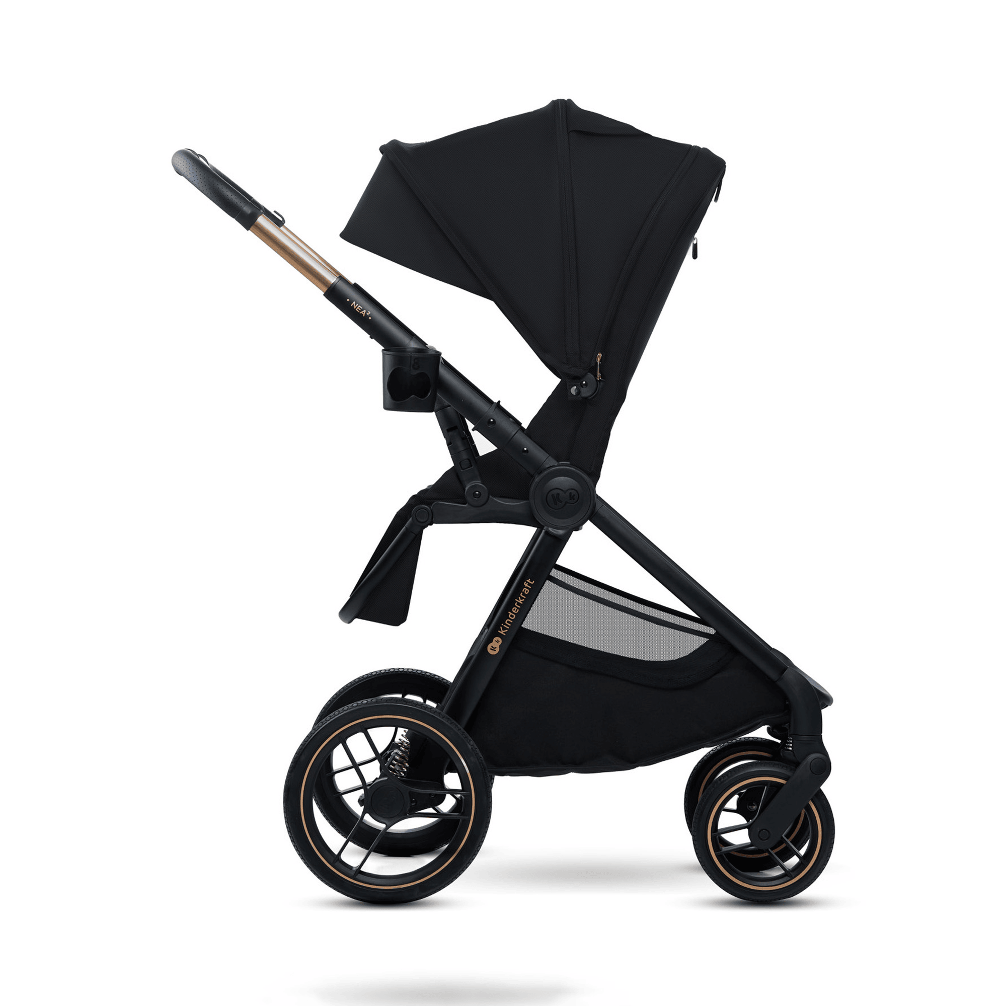 Kombi-Kinderwagen, Kinderkraft, Schwarz – Produktansicht