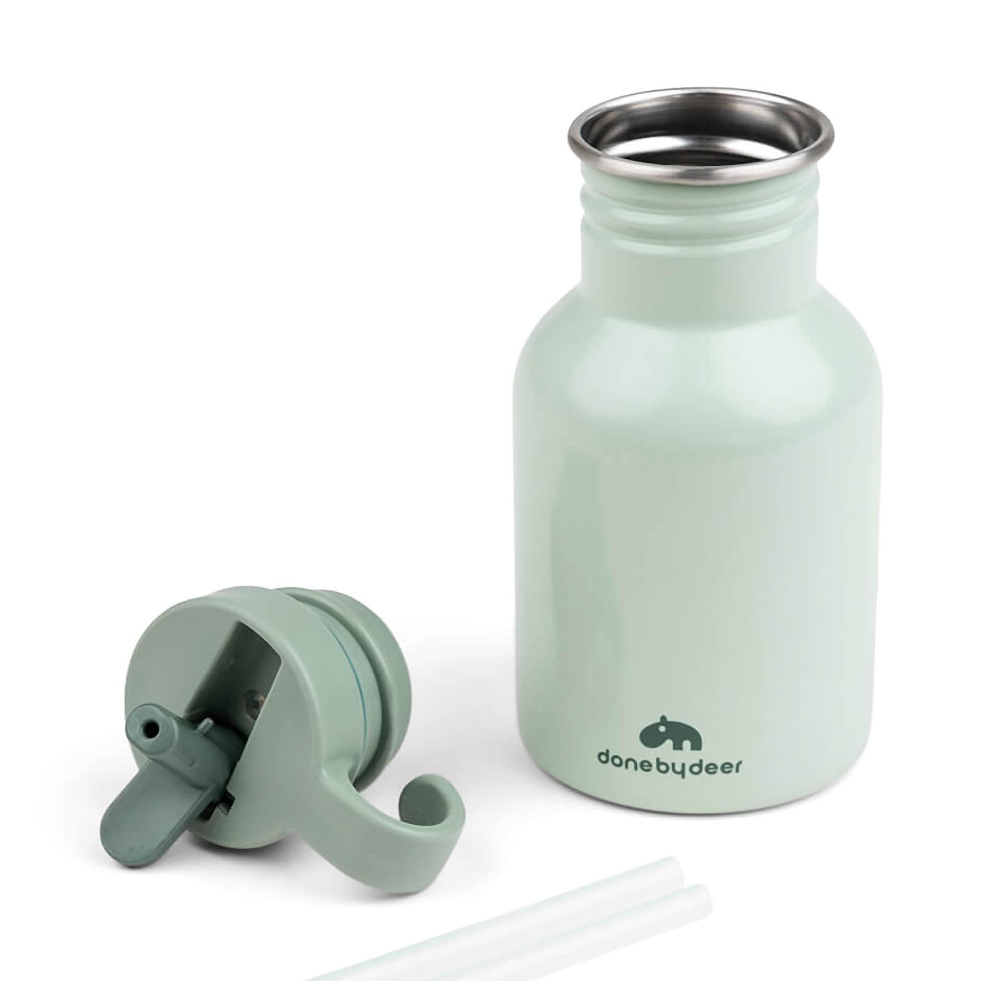 Trinkflaschen, done by deer, Grün – Produktansicht