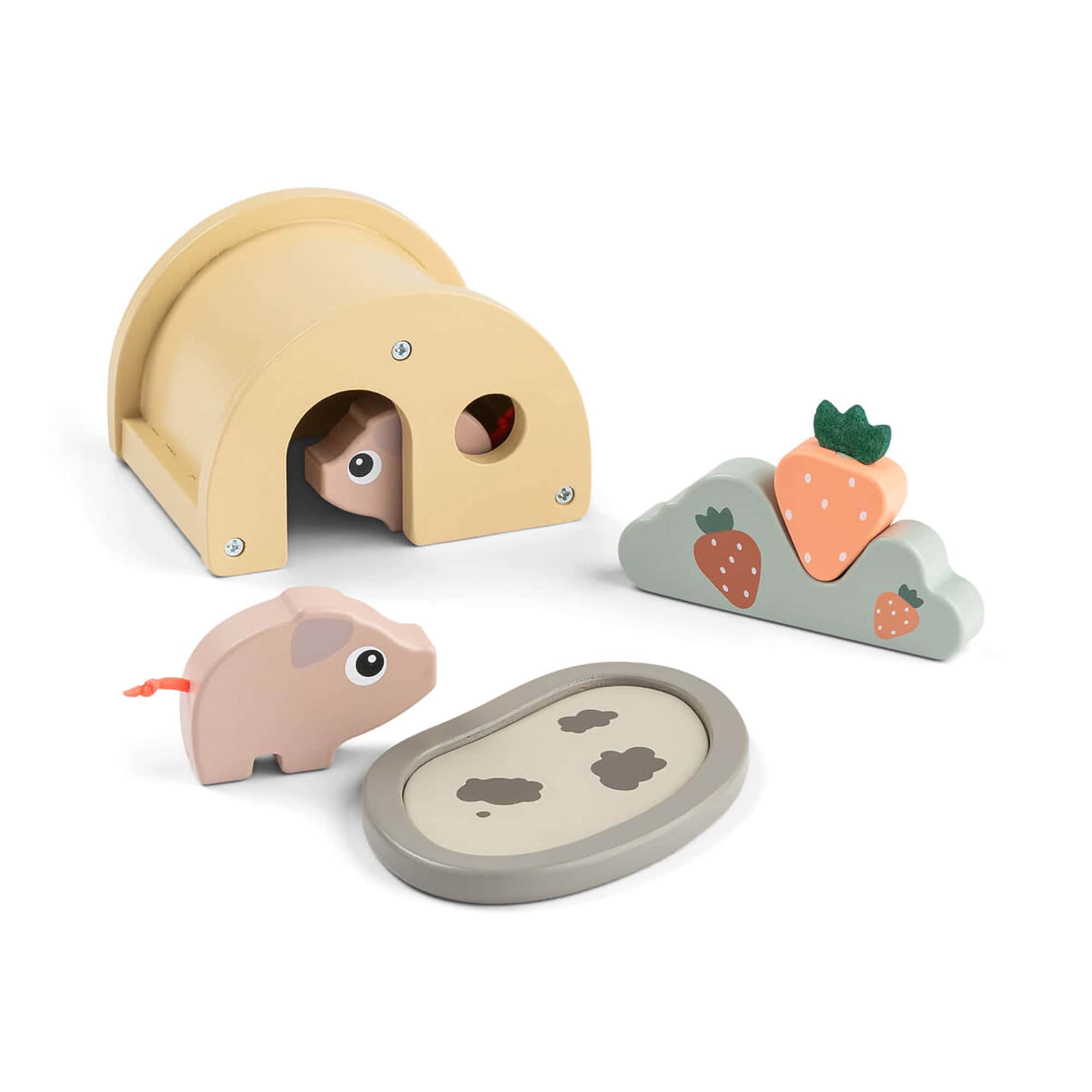 Holzfiguren, done by deer, Pink – Produktansicht