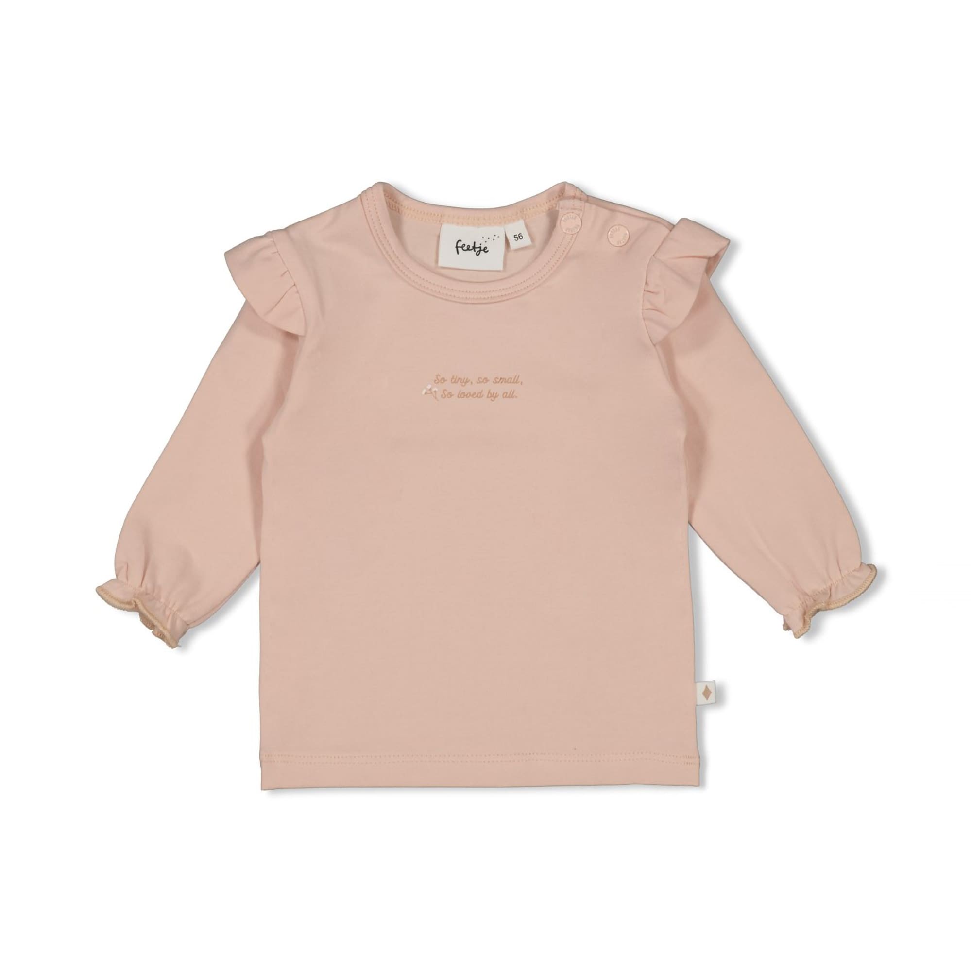 Langarmshirts, FEETJE, Pink – Besonderheit: aus 92% Baumwolle