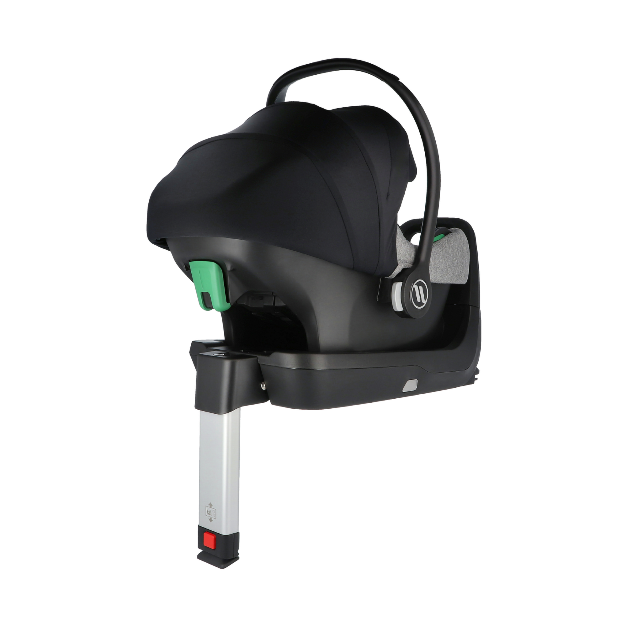 Babyschalen 0-13 kg, Gruppe 0+, AVIONAUT, Grau – Produktansicht