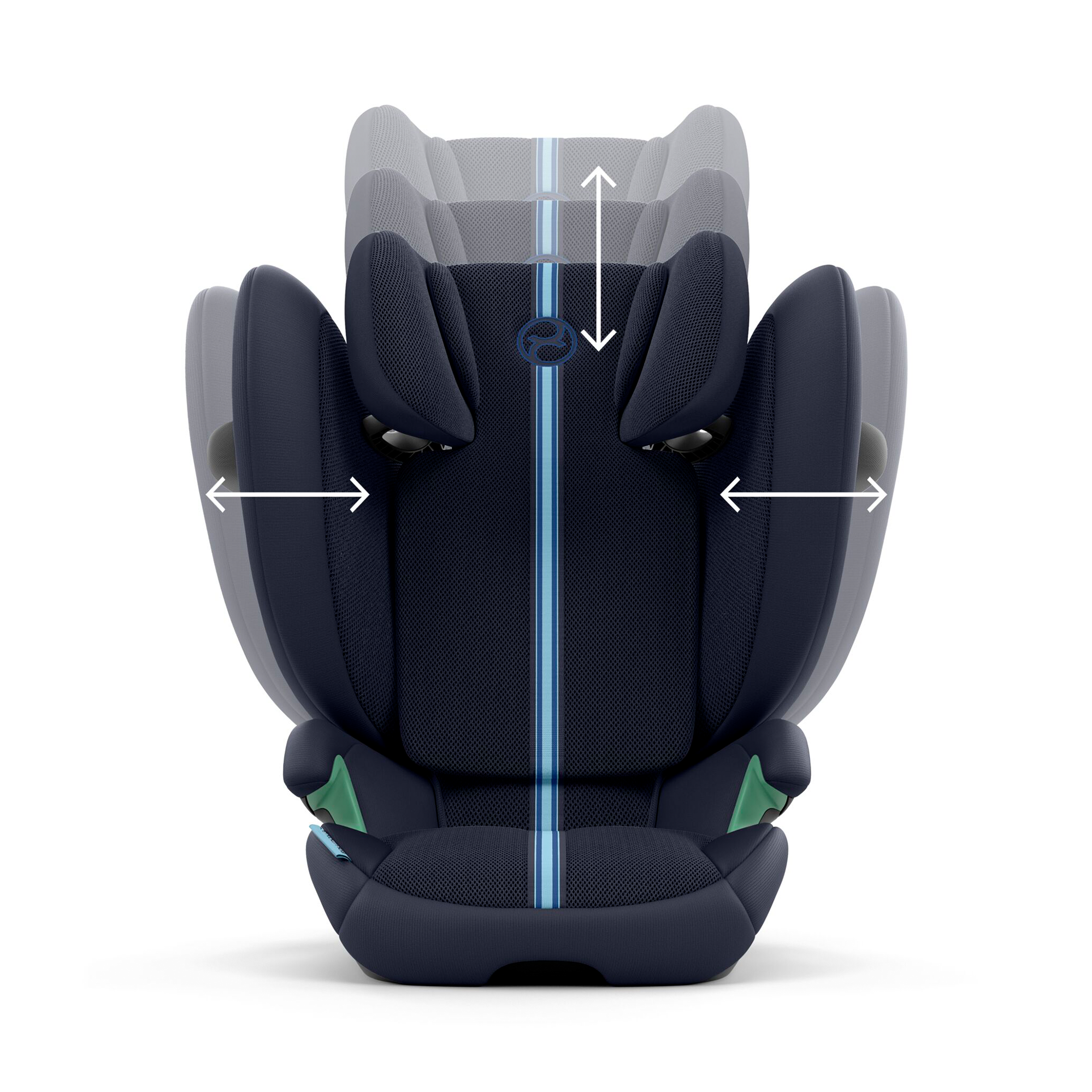 Kindersitze 15-36 kg, Gruppe 2/3, cybex, Blau – Produktansicht