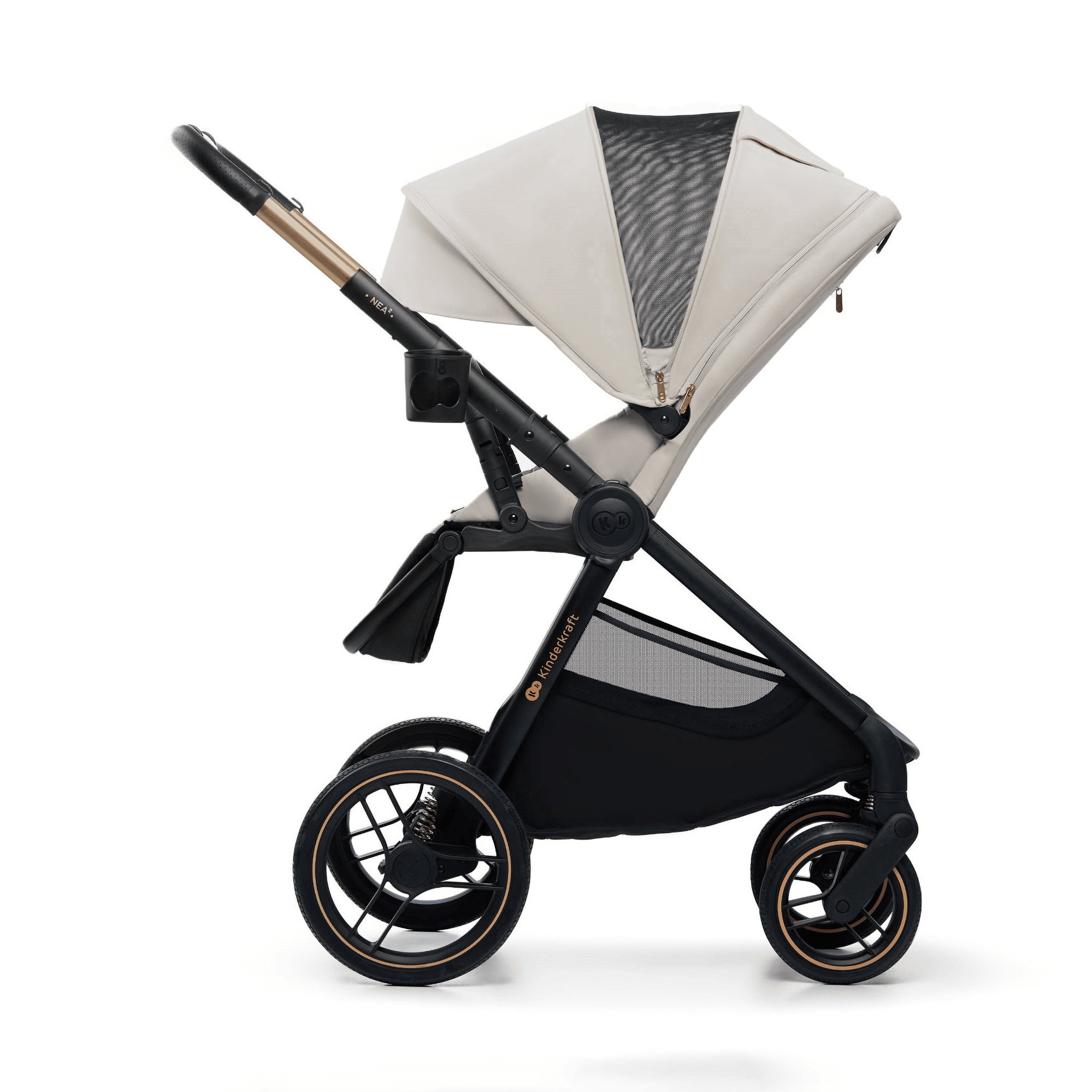 Kombi-Kinderwagen, Kinderkraft, Grau – Produktansicht