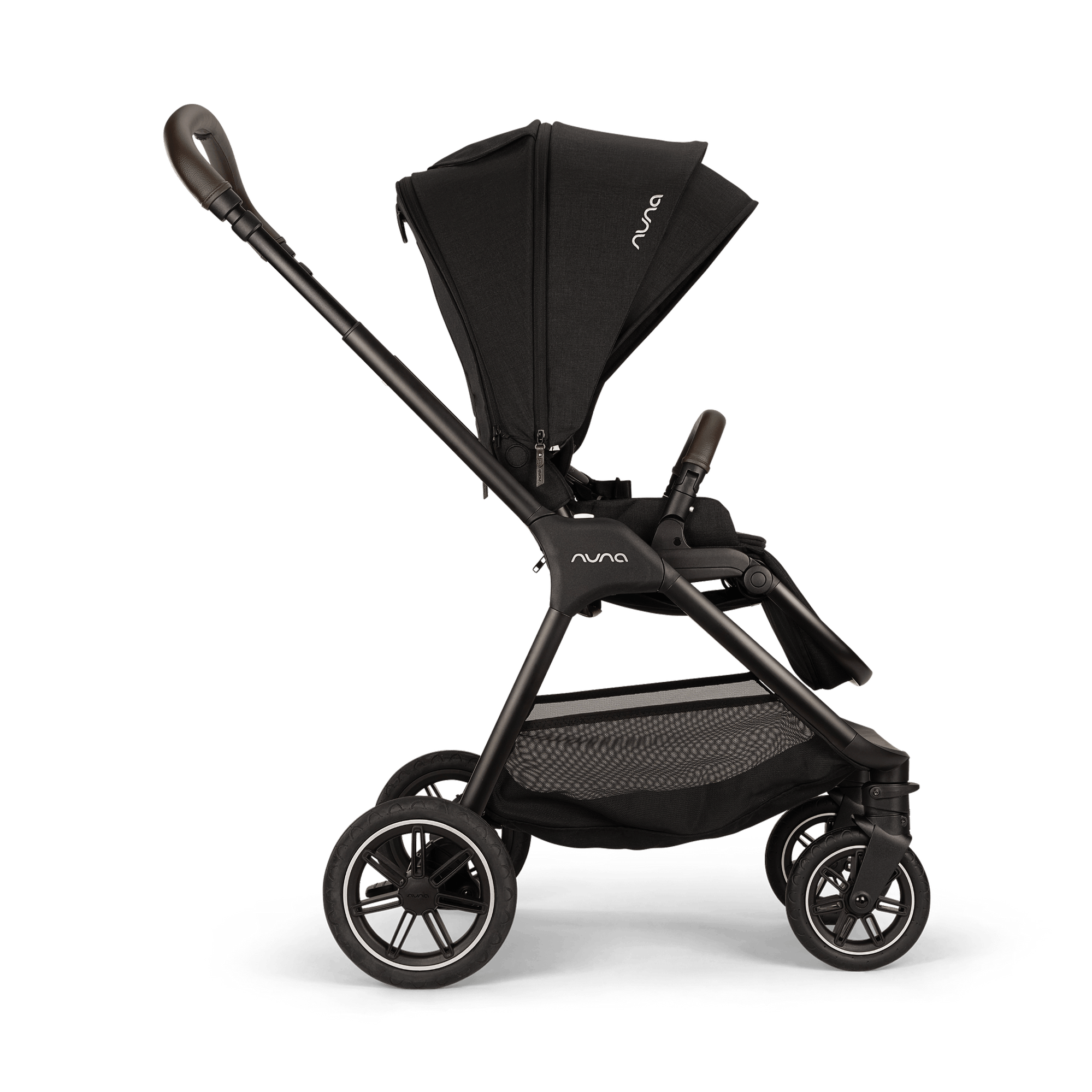 Kombi-Kinderwagen, nuna, Schwarz – Produktansicht