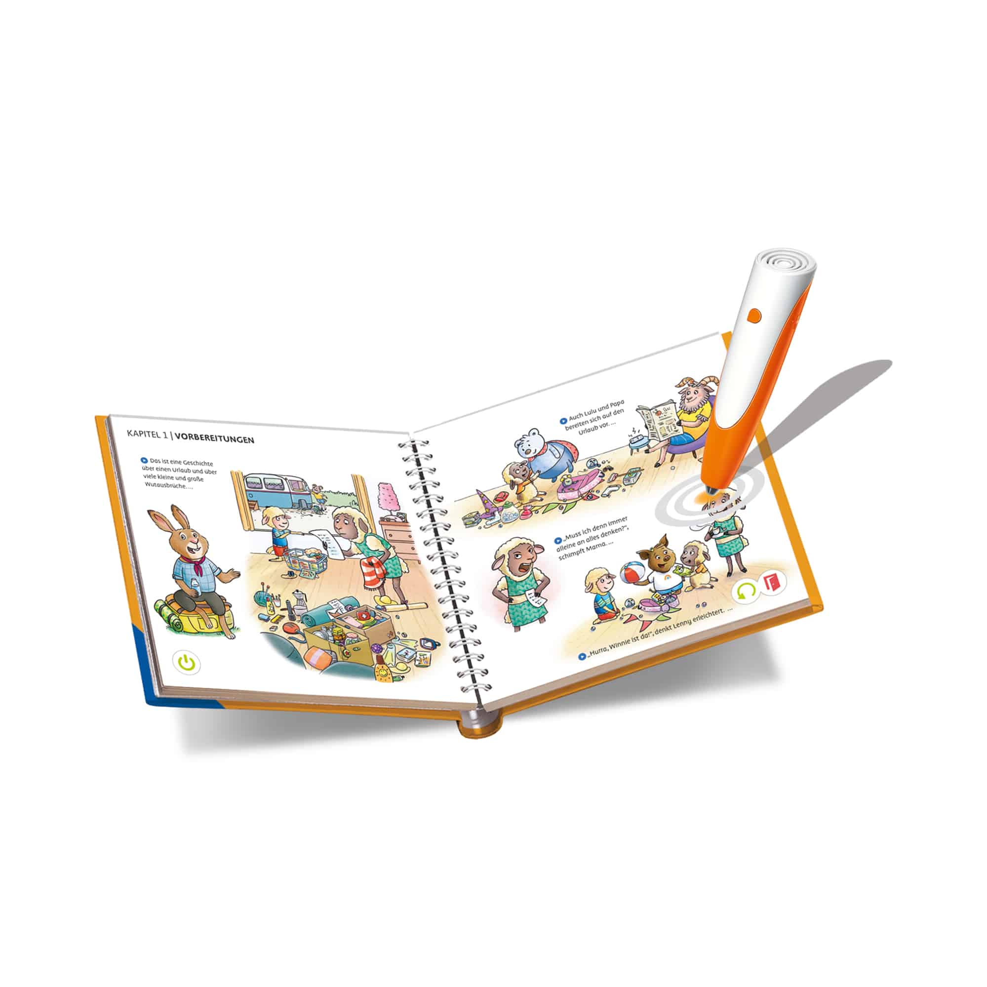 Kinderbücher, Tiptoi, Rot – Produktansicht