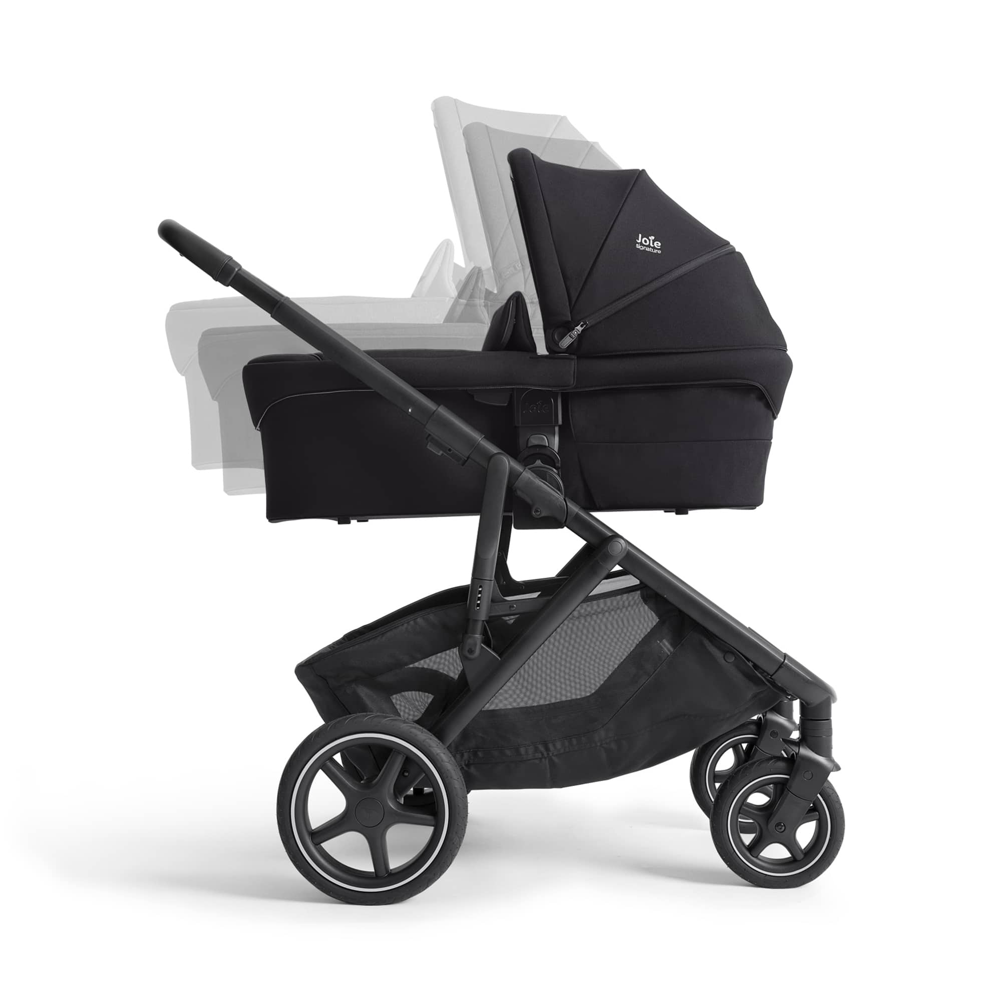 Kombi-Kinderwagen, Joie signature, Schwarz – Produktansicht
