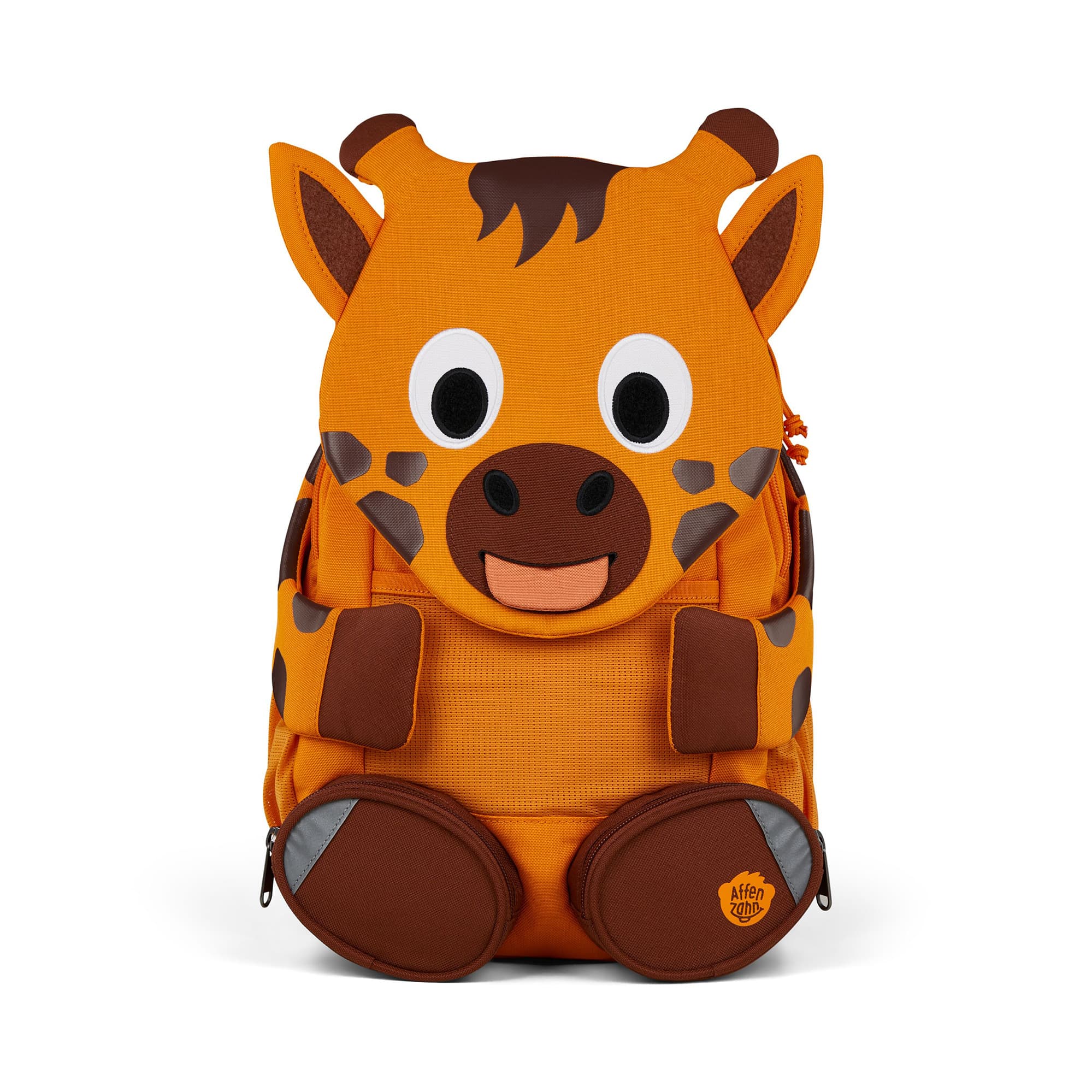 Kinderrucksäcke, Affenzahn, Gelb – Besonderheit: höhen- und weitenverstellbarer Brustgurt für eine ideale Anpassung an den Körper