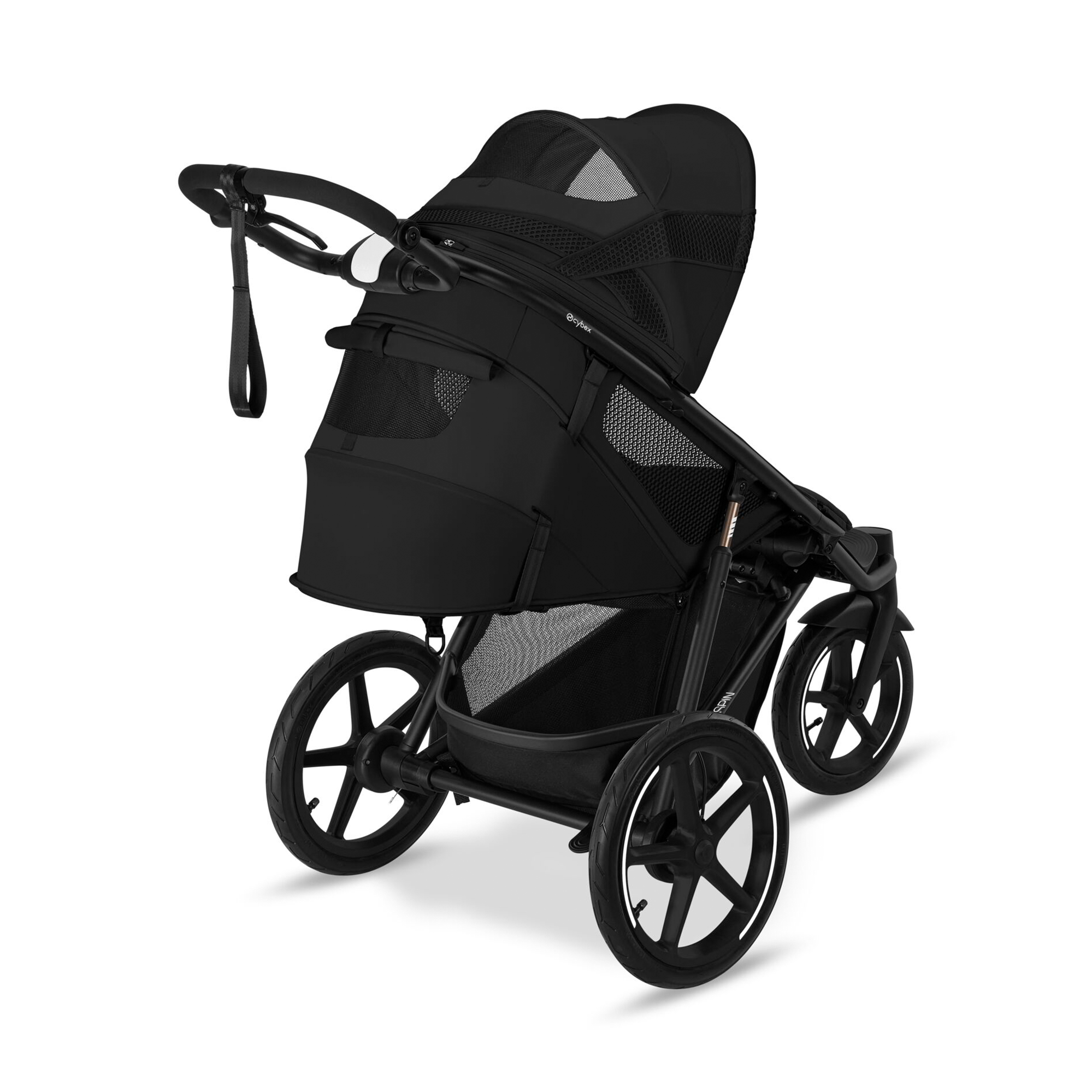 Kombi-Kinderwagen, cybex, Schwarz – Produktansicht