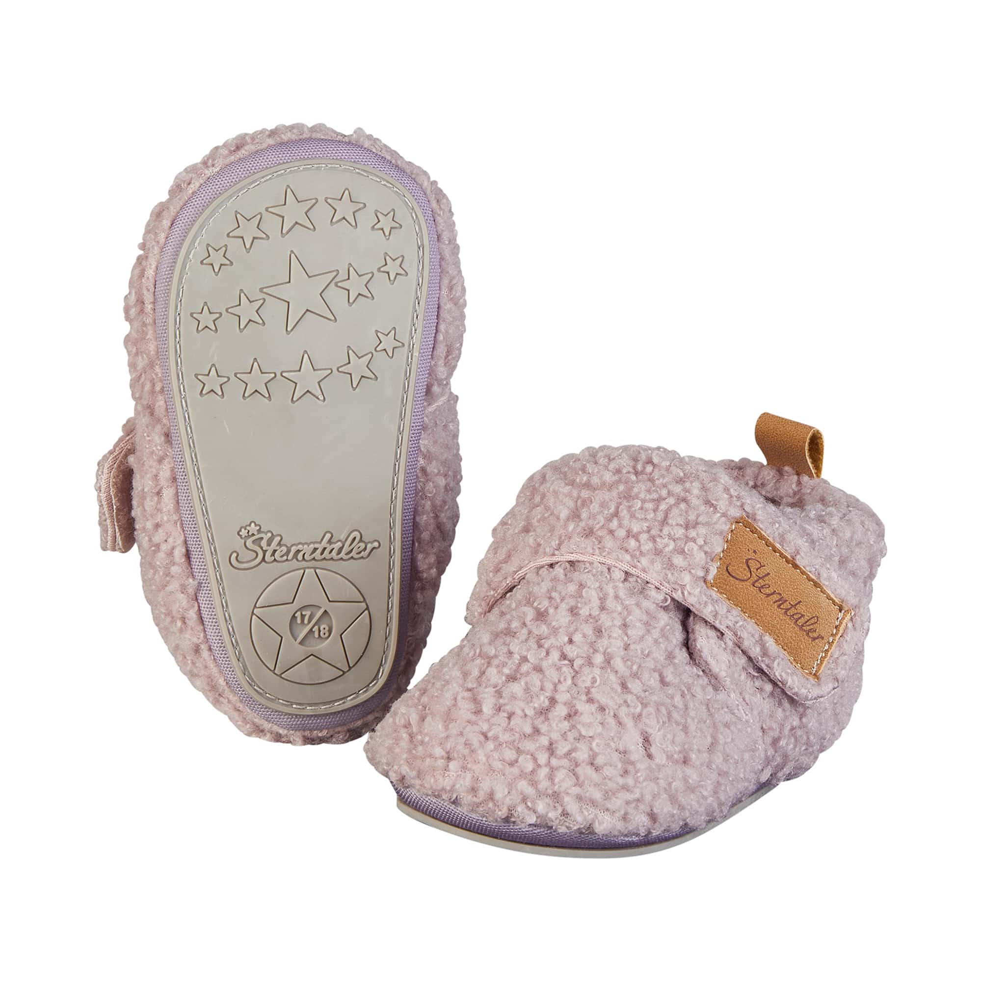 Krabbelschuhe, Sterntaler, Pink – Besonderheit: mit rutschfester Sohle