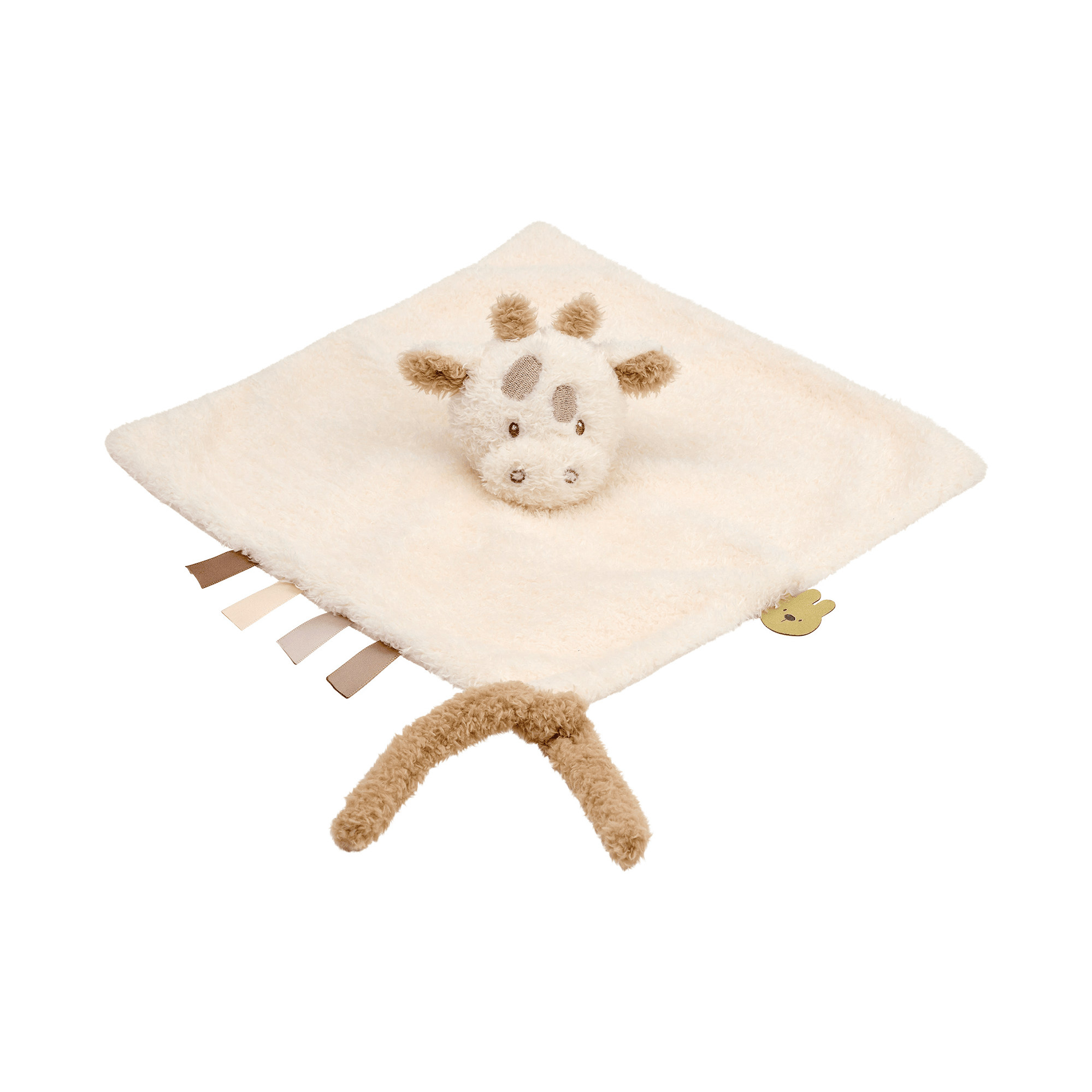 Schmusetücher, Nattou, Beige – Besonderheit: weicher Stoff mit niedlicher Giraffenfigur