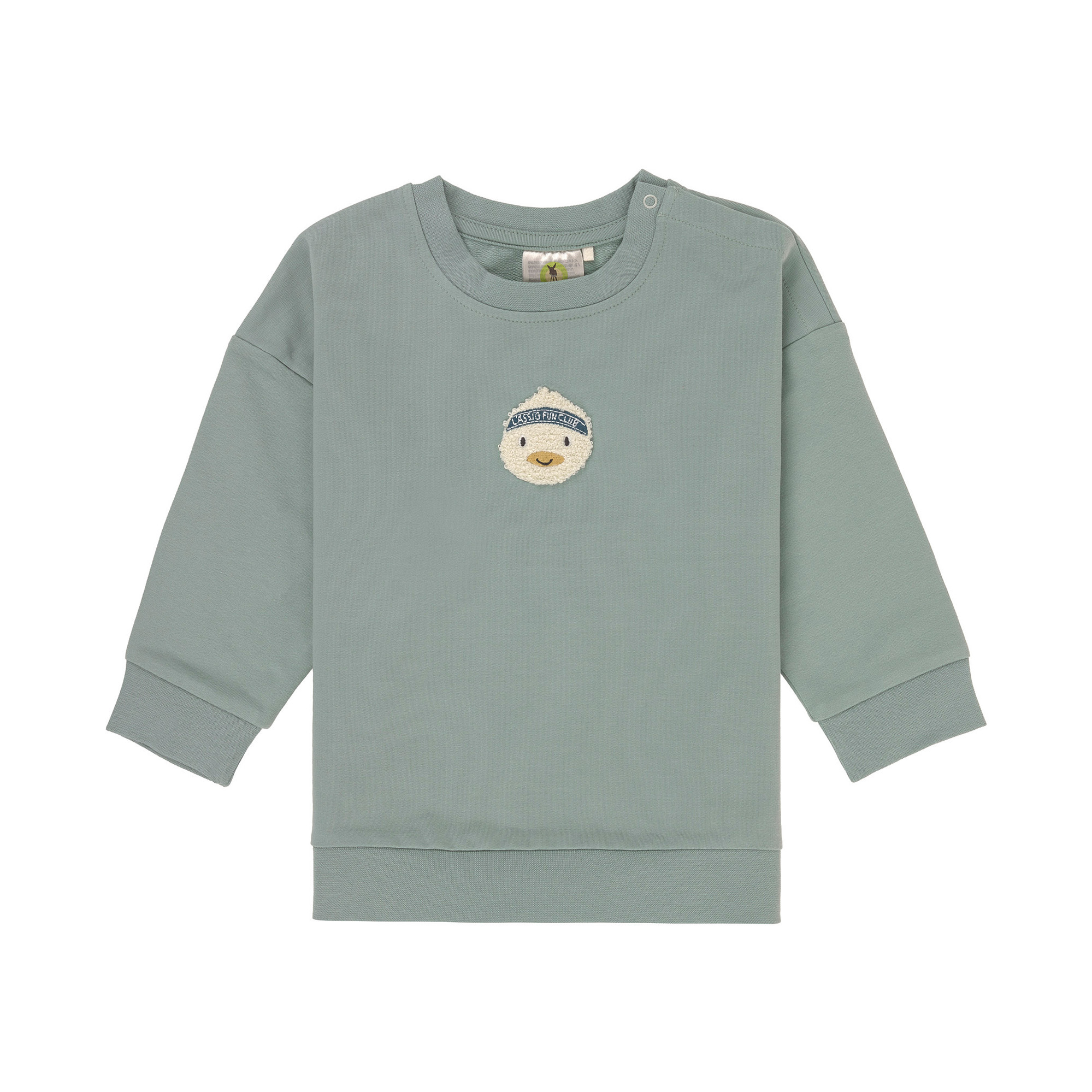 Pullover & Sweatshirts, LÄSSIG, Grün – Besonderheit: aus 95% Baumwolle