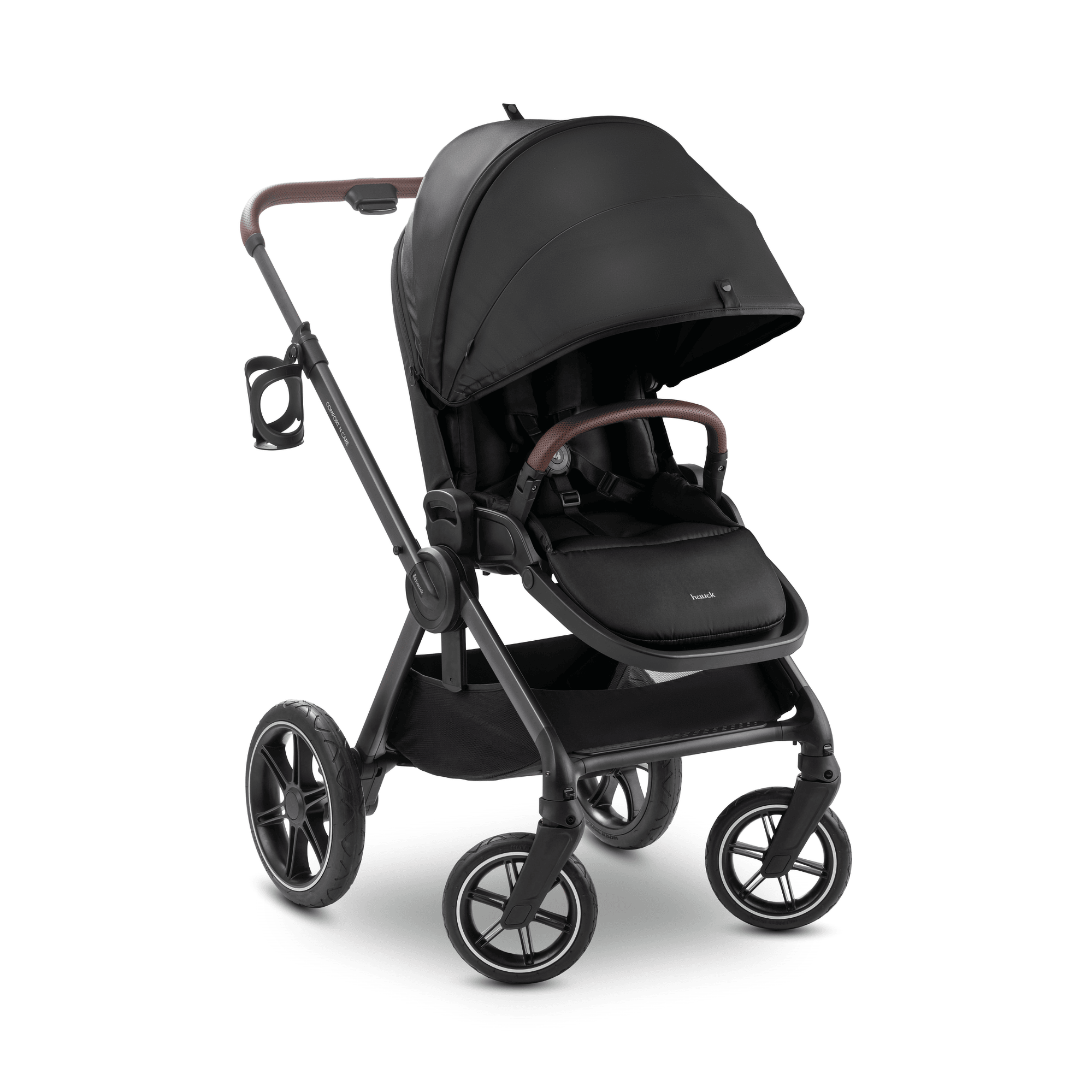 Kombi-Kinderwagen, hauck, Grau – Besonderheit: komfortable Liegefunktion und lange Rückenlehne sorgen für erholsame Pausen unterwegs