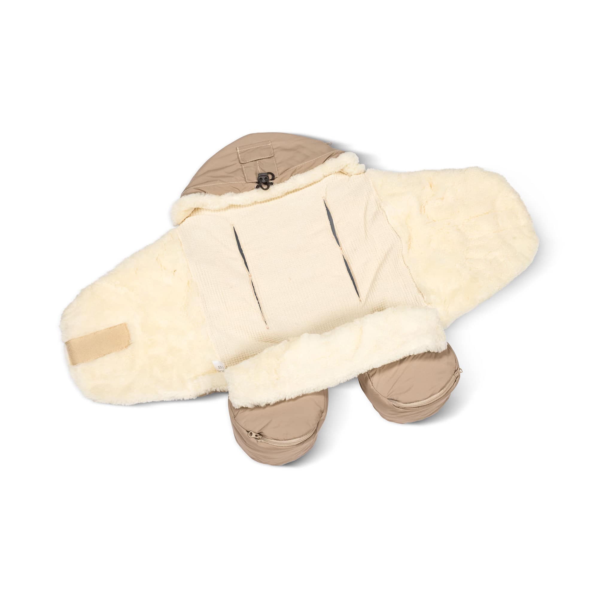 Einschlagdecken & Decken, fellhof, Beige – Produktansicht