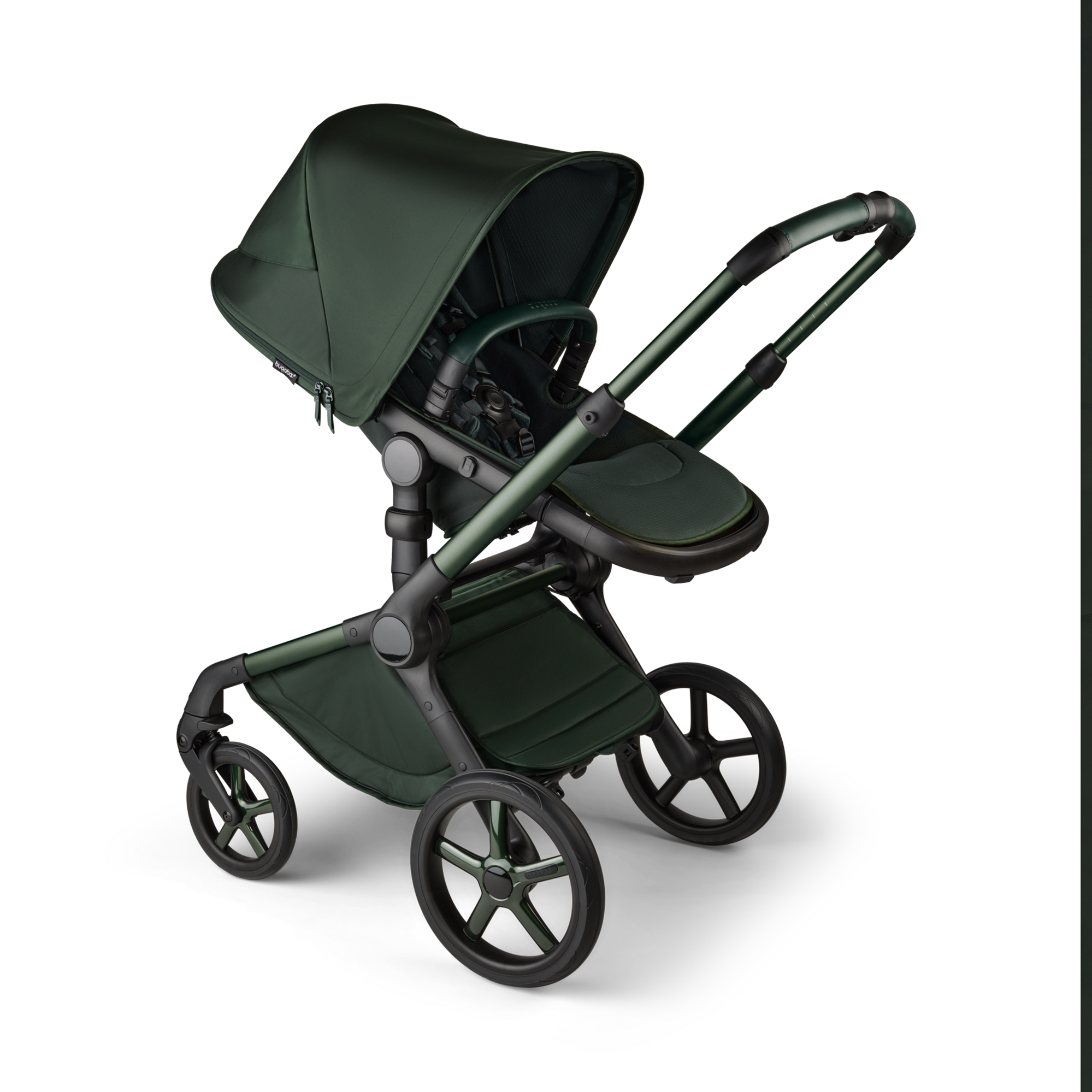 Kombi-Kinderwagen, bugaboo, Grün – Produktansicht