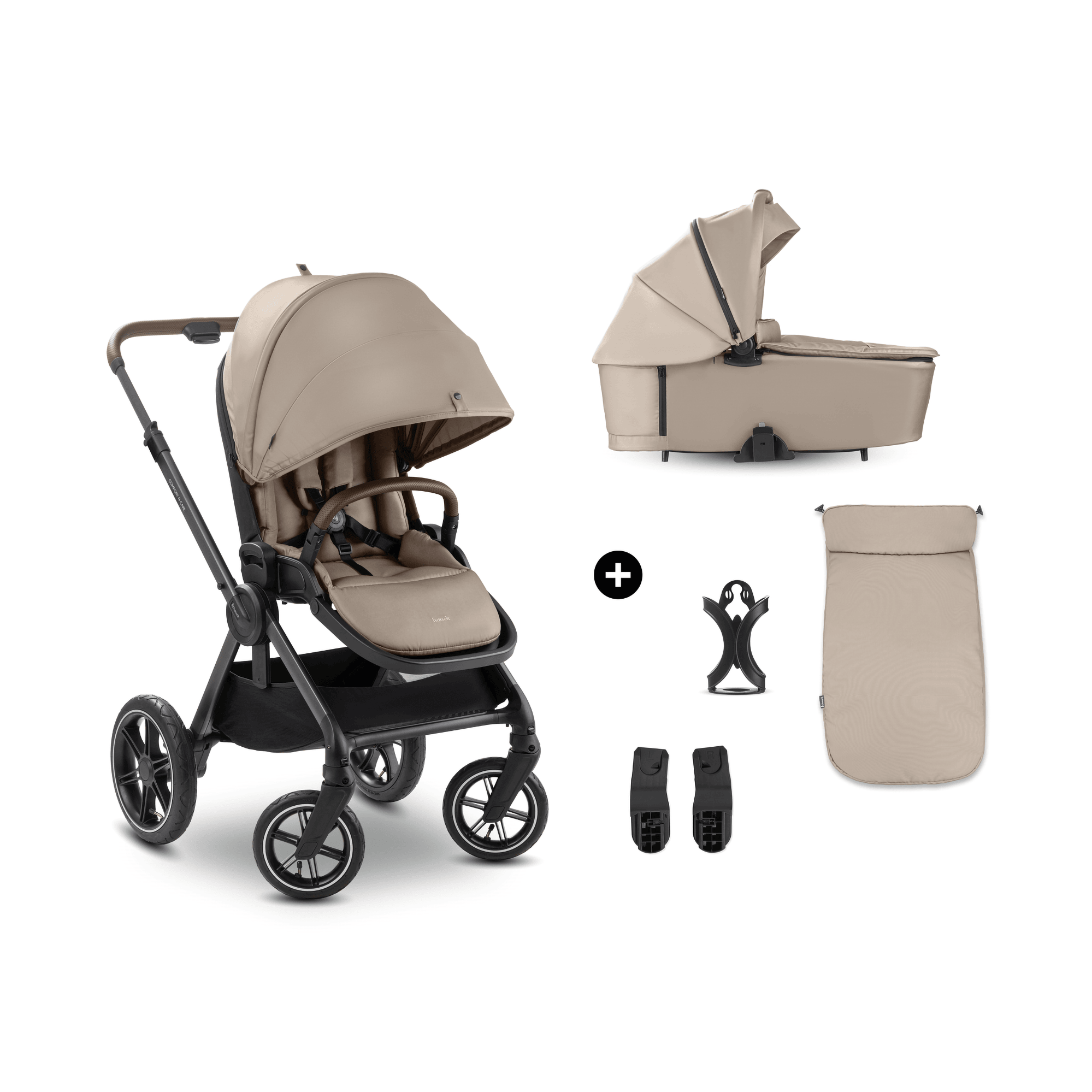 Kombi-Kinderwagen, hauck, Beige – Produktansicht