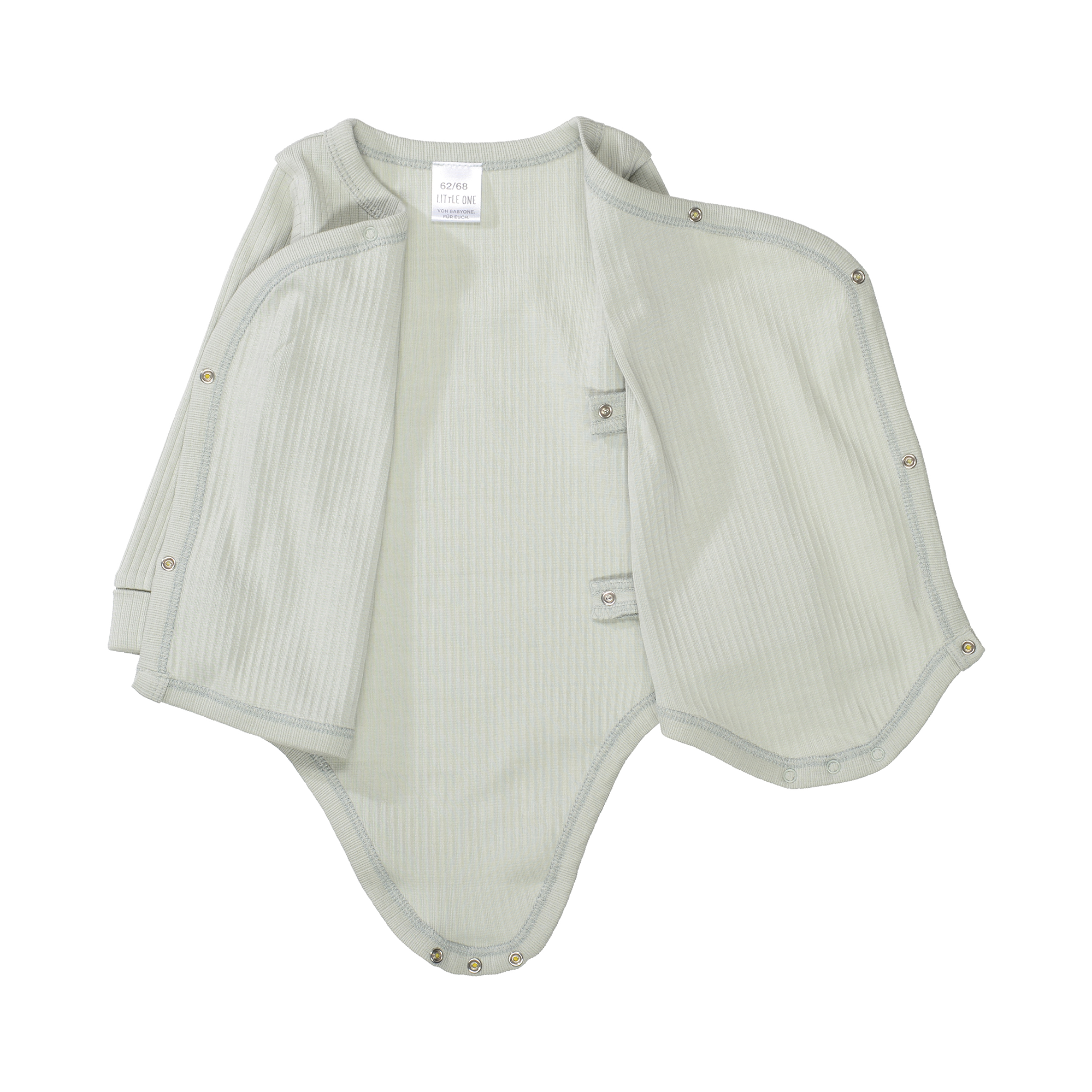 Wickelbodys, LITTLE ONE, Grau – Produktansicht
