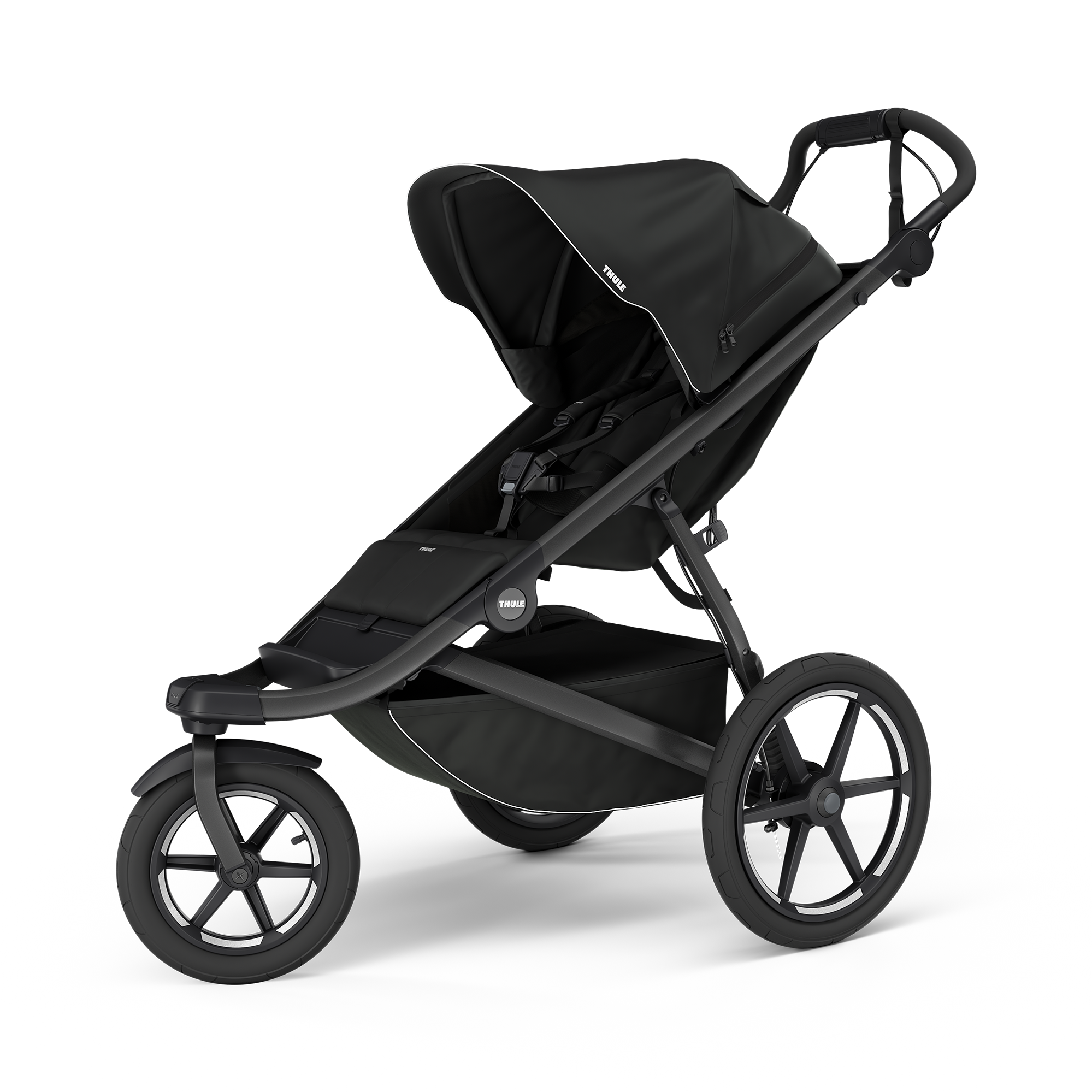 Buggys, THULE, Schwarz – Besonderheit: integrierte Beinstütze