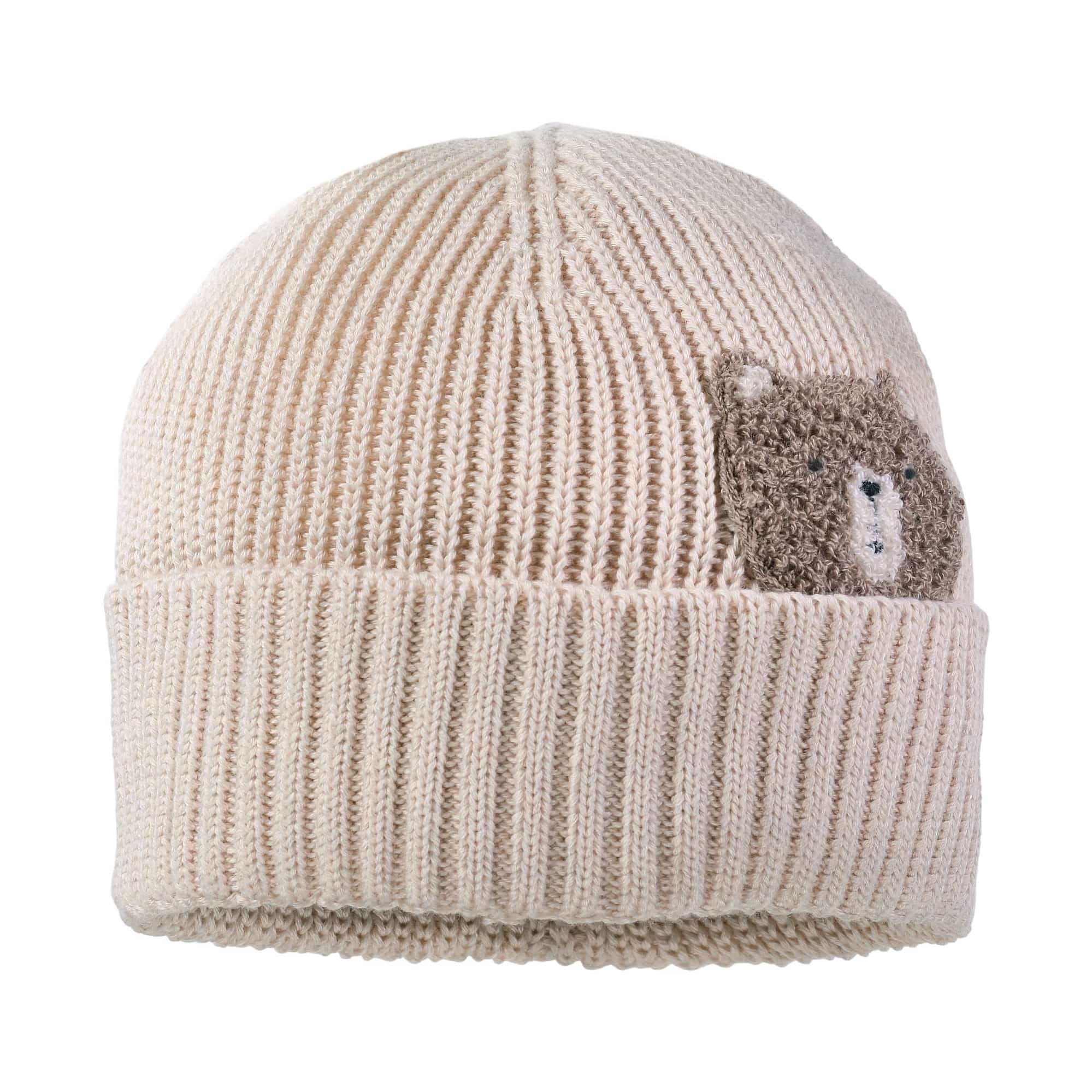 Beanie Mützen, MaxiMo, Weiß – Besonderheit: unter anderem aus 45% Baumwolle