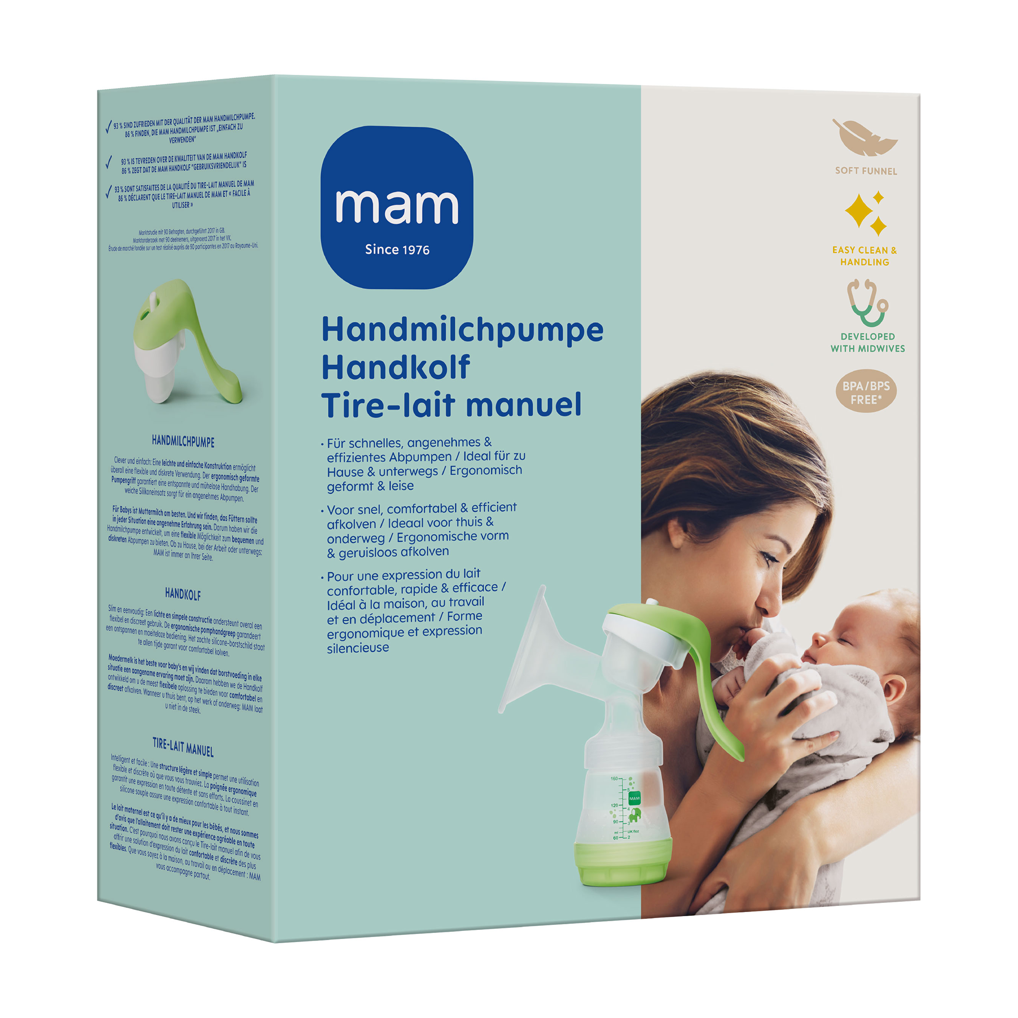 Produkte, MAM, Grün – Produktansicht