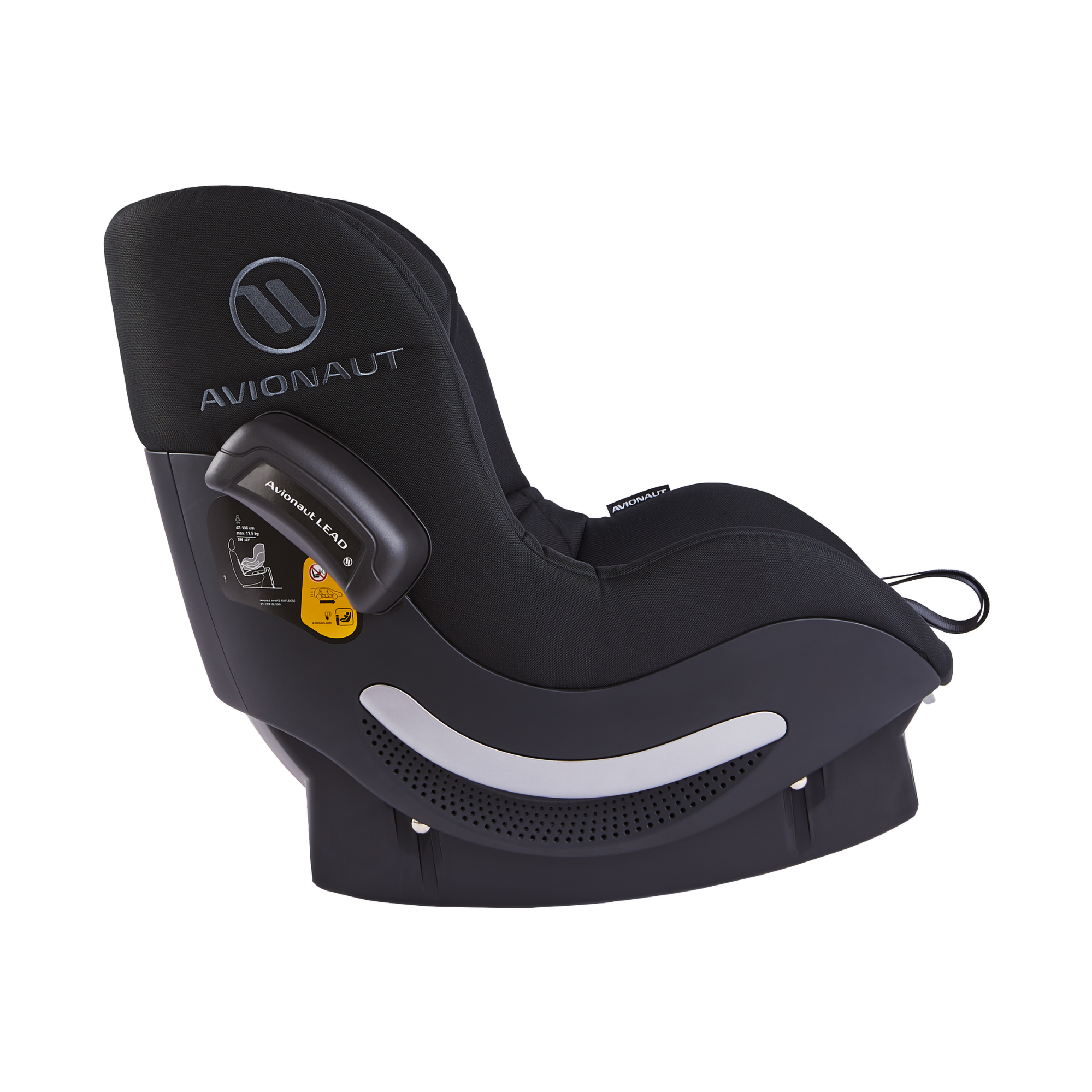 Reboarder 0-18 kg, Gruppe 0+/1, AVIONAUT, Schwarz – Produktansicht