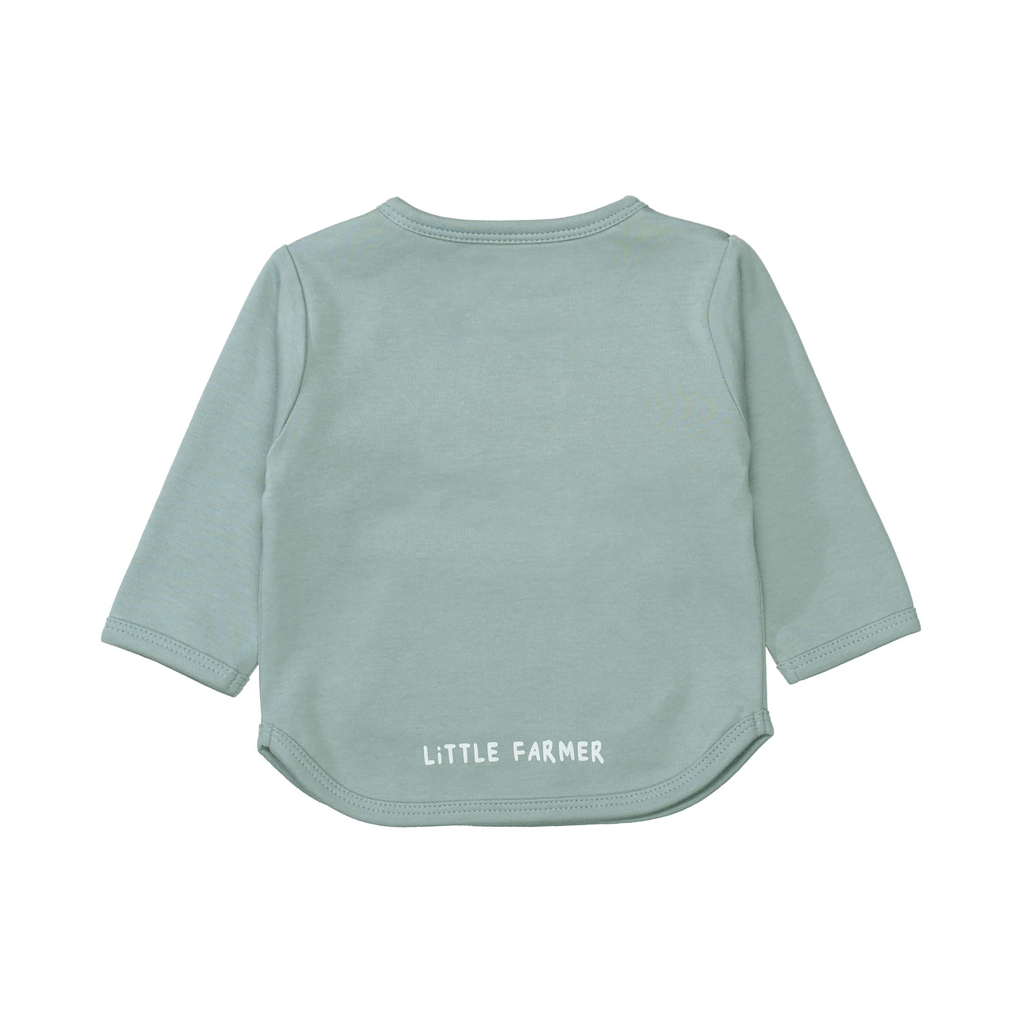Langarmshirts, STACCATO, Grün – Besonderheit: aus 100% Baumwolle