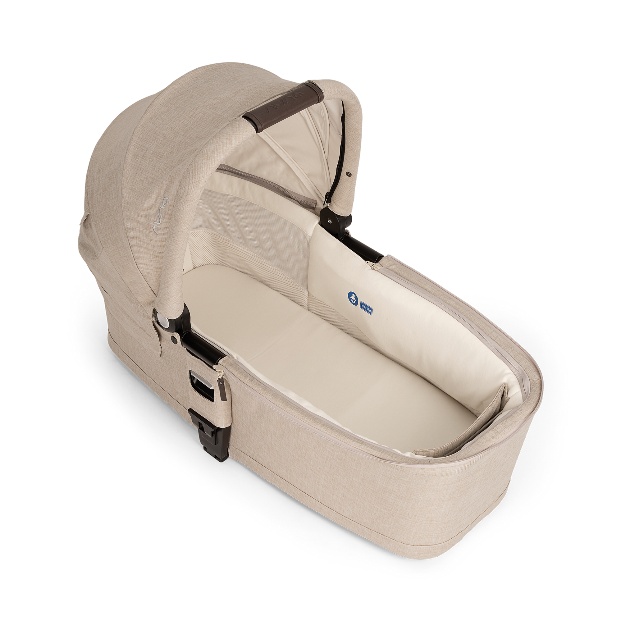 Tragewannen, nuna, Beige – Produktansicht