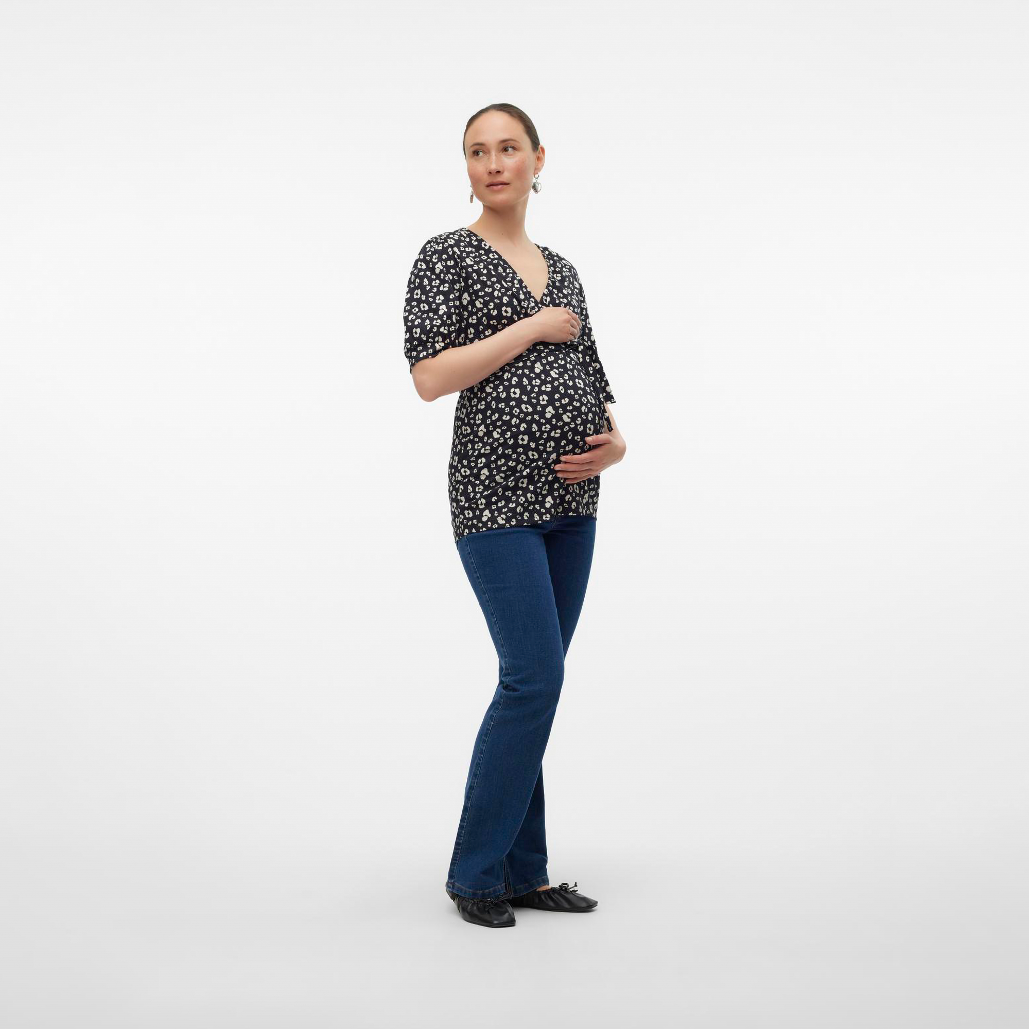 Umstandsoberteile, Mamalicious, Schwarz – Produktansicht