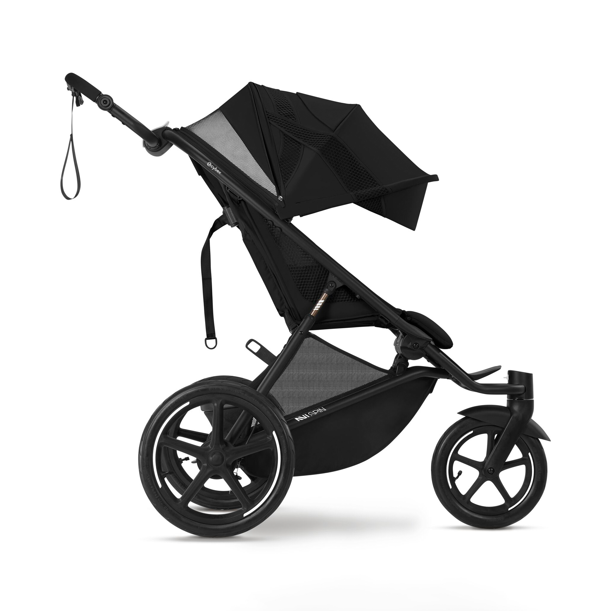 Kombi-Kinderwagen, cybex, Schwarz – Produktansicht