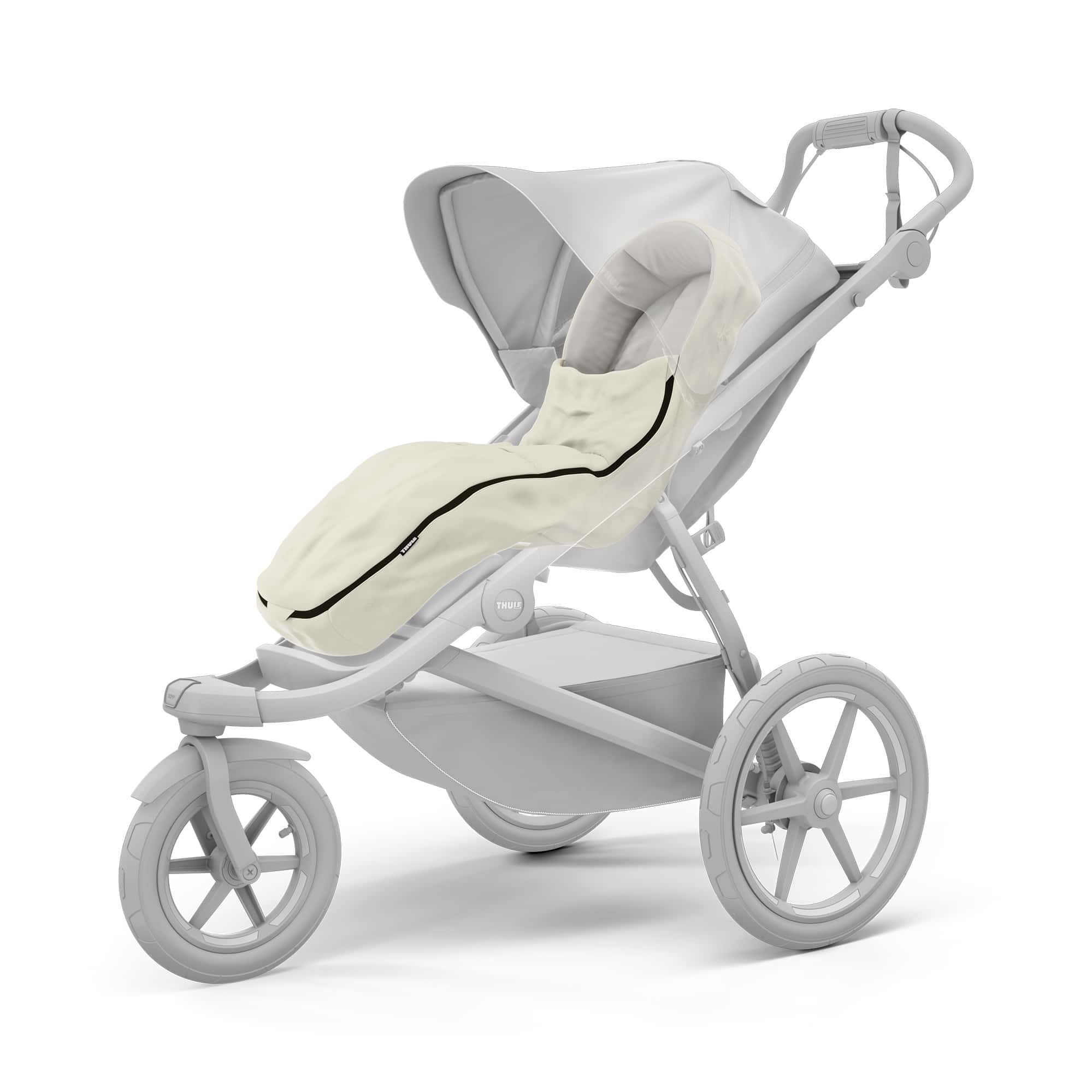 Fußsäcke & Decken, THULE, Beige – Produktansicht