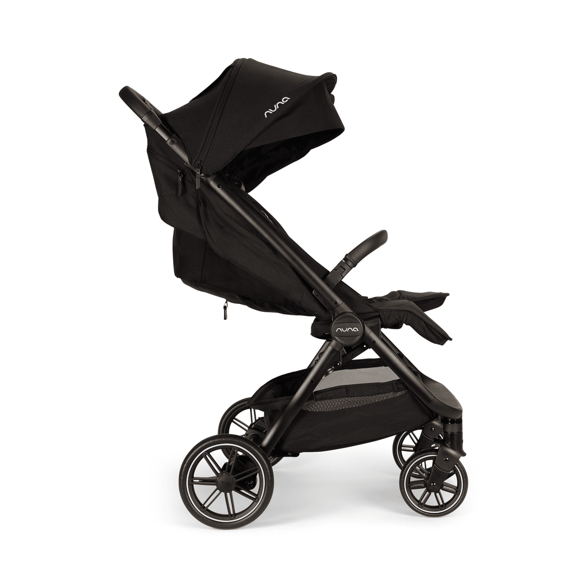 Zwillingswagen & Geschwisterwagen, nuna, Schwarz – Produktansicht