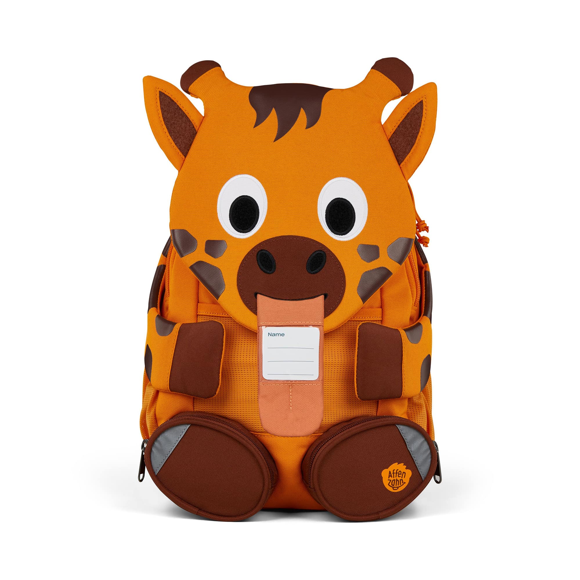 Kinderrucksäcke, Affenzahn, Gelb – Besonderheit: höhen- und weitenverstellbarer Brustgurt für eine ideale Anpassung an den Körper