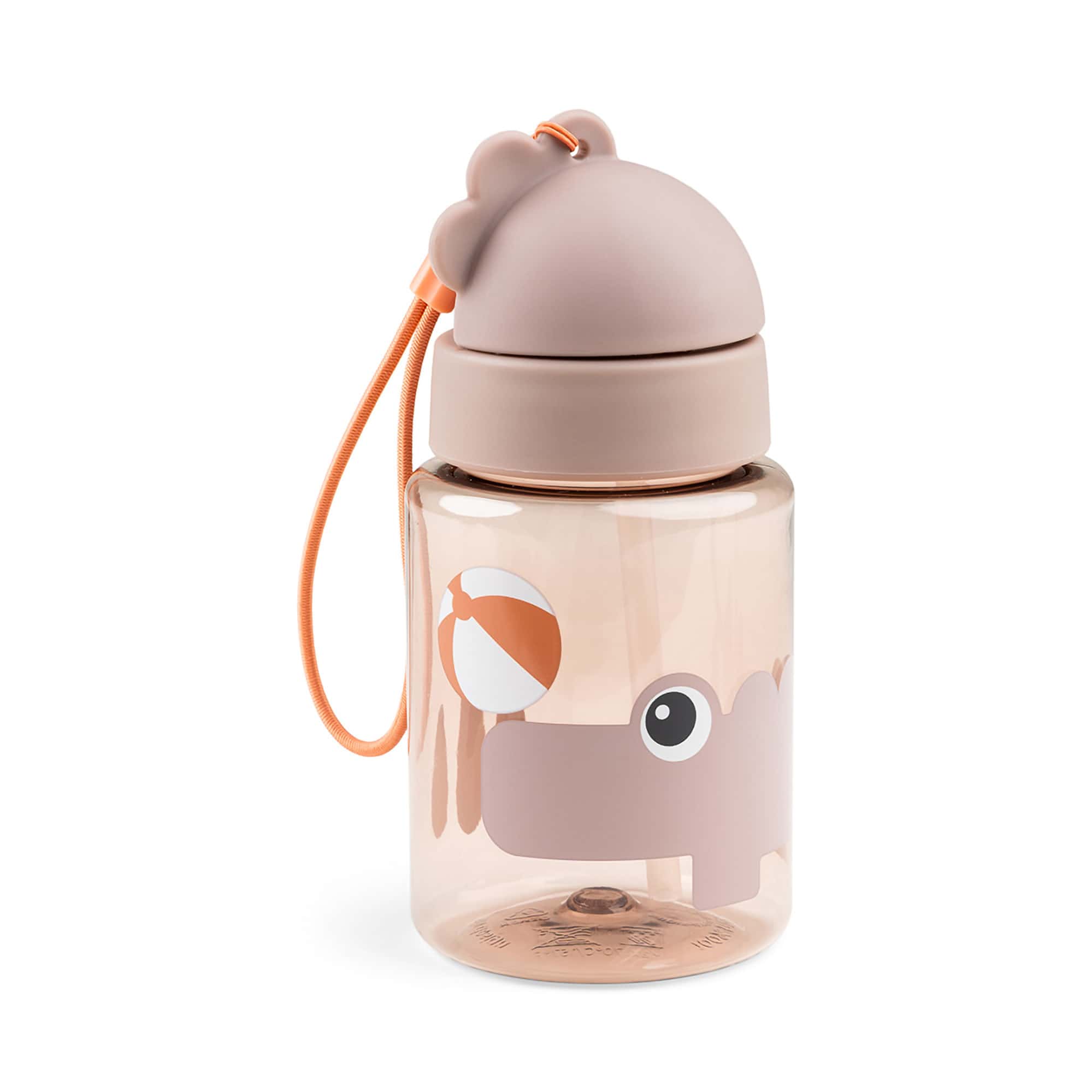 Trinkflaschen mit Strohhalm, done by deer, Pink – Besonderheit: auslaufsicher 