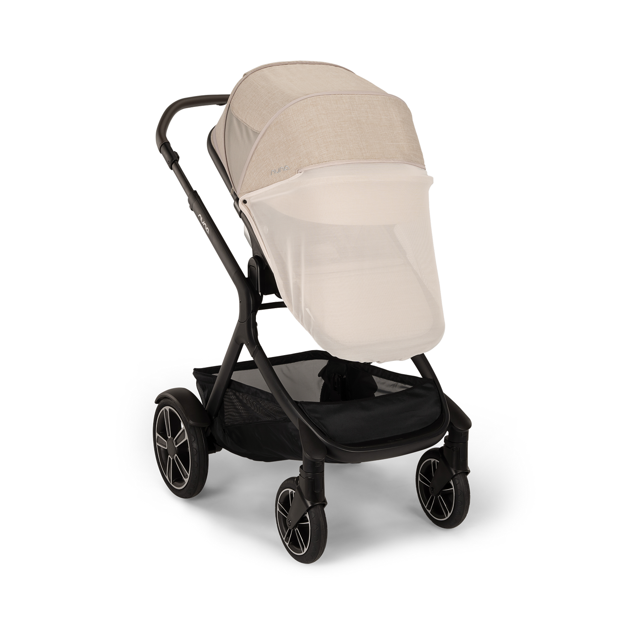 Kombi-Kinderwagen, nuna, Beige – Produktansicht