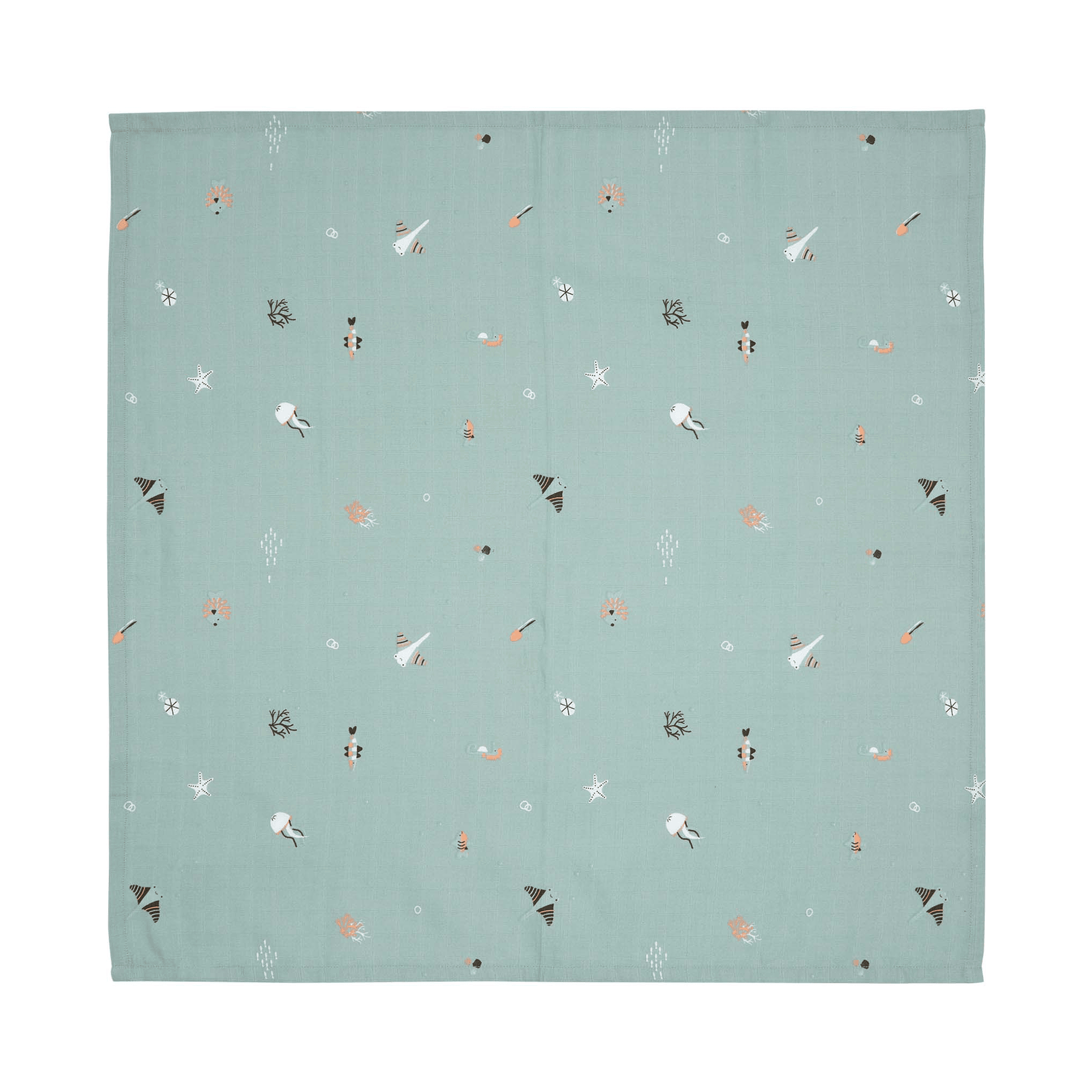 Mullwindeln, bébé-jou, Grün – Besonderheit: weich und saugstark