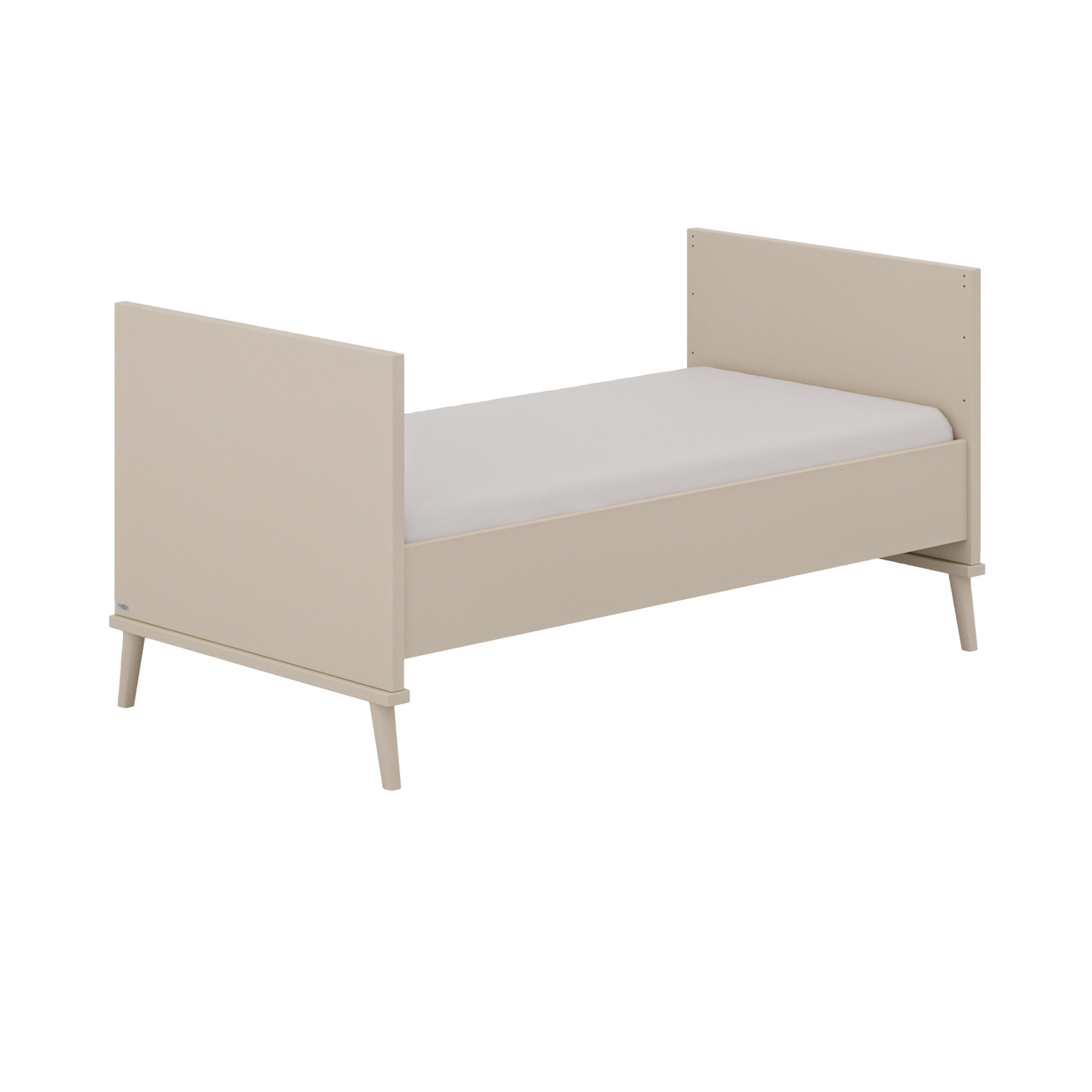 Gitterbetten 70x140 cm, PAIDI, Beige – Produktansicht