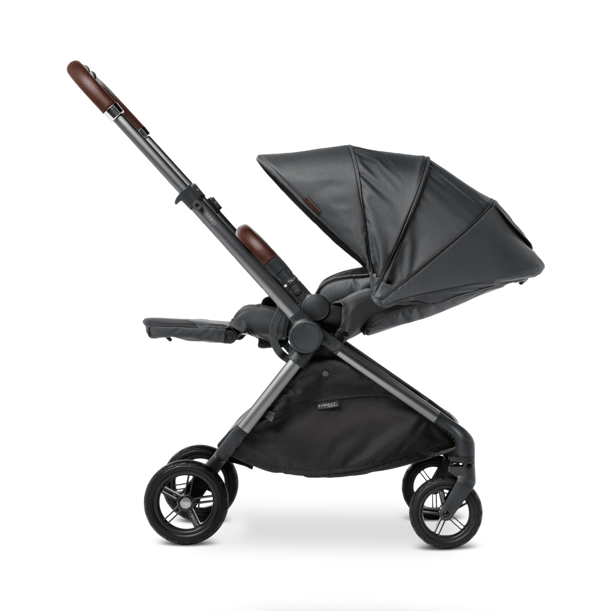 Produkte, MAST, Schwarz – Besonderheit: mit großer, gepolsterter Sitzfläche