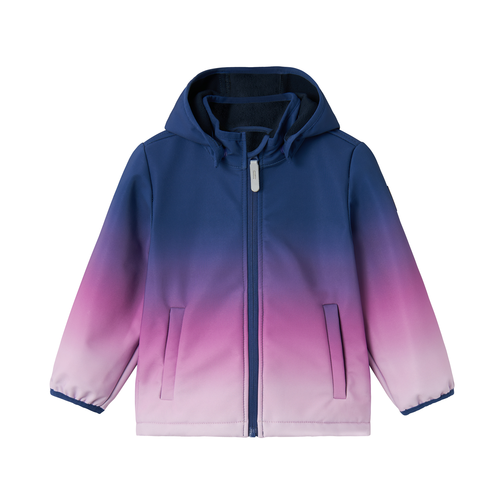 NAME IT Jungen Softshelljacke – Mit Kapuze, Seitlichen Reißverschlusstaschen