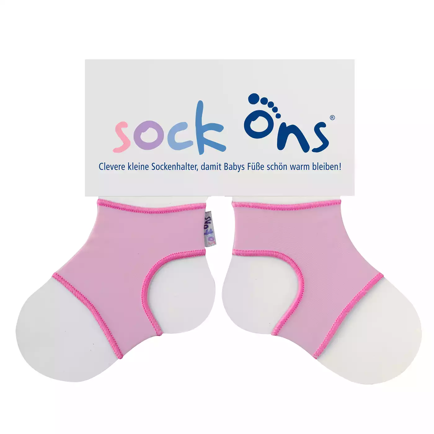 Sock Ons Größe L (6-12 Monate) FUNNY Pink 2000564949706 3