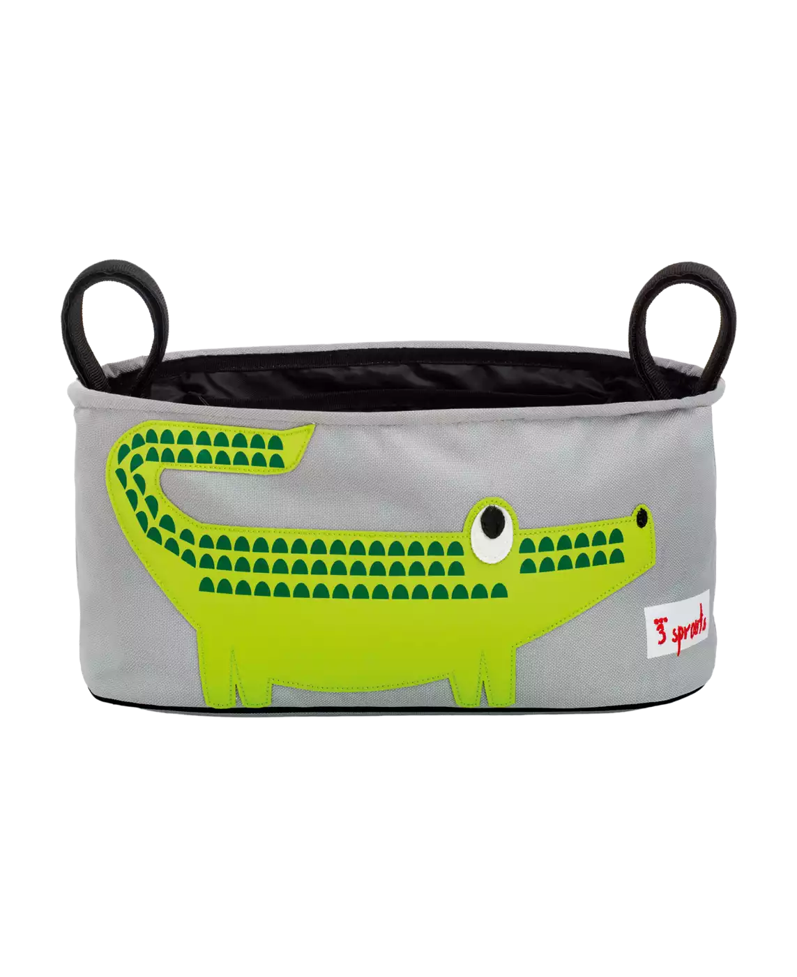 Kinderwagen-Tasche Krokodil 3 sprouts Grau 2000566315707 3