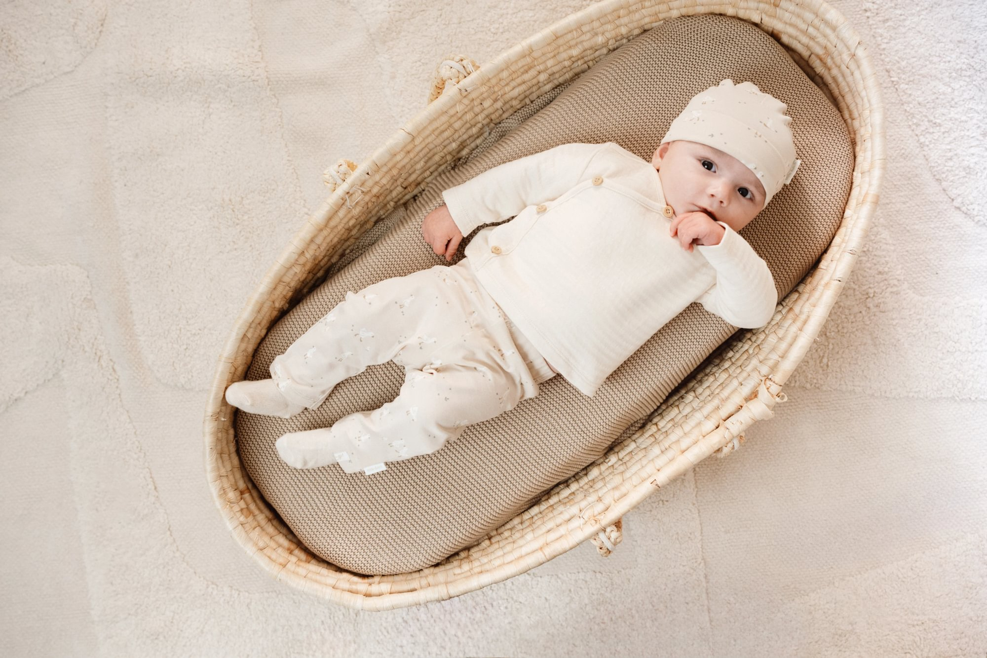 Mützen & Hüte, LITTLE DUTCH, Beige – Produktansicht