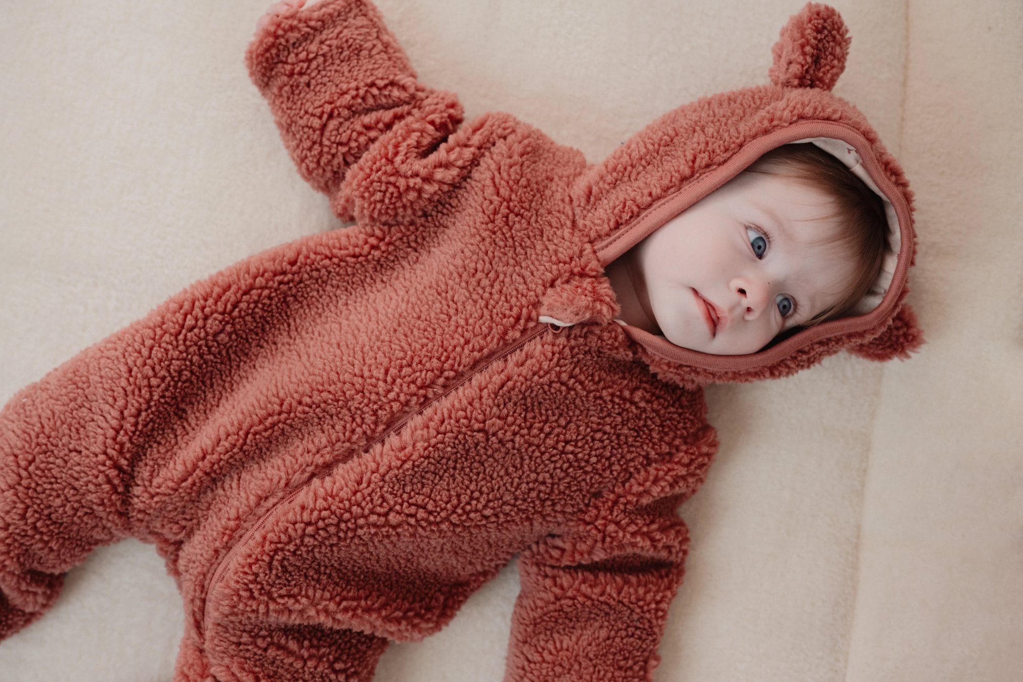 Little Dutch Babykleidung, LITTLE DUTCH, Rot – Besonderheit: mit Reißverschluss & Kapuze