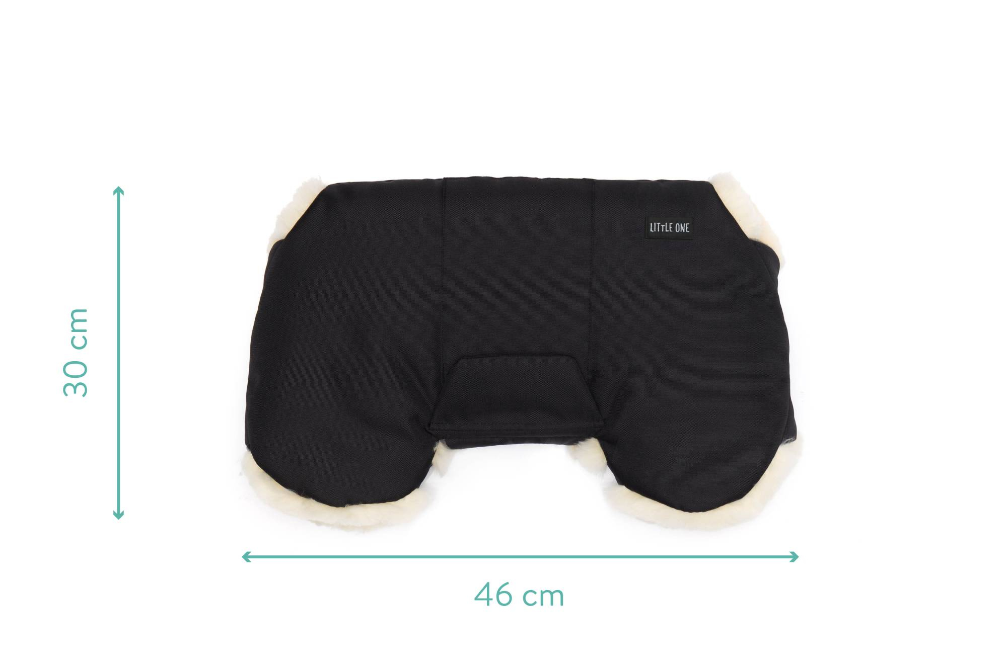 Fußsäcke & Decken, LITTLE ONE, Schwarz – Produktansicht