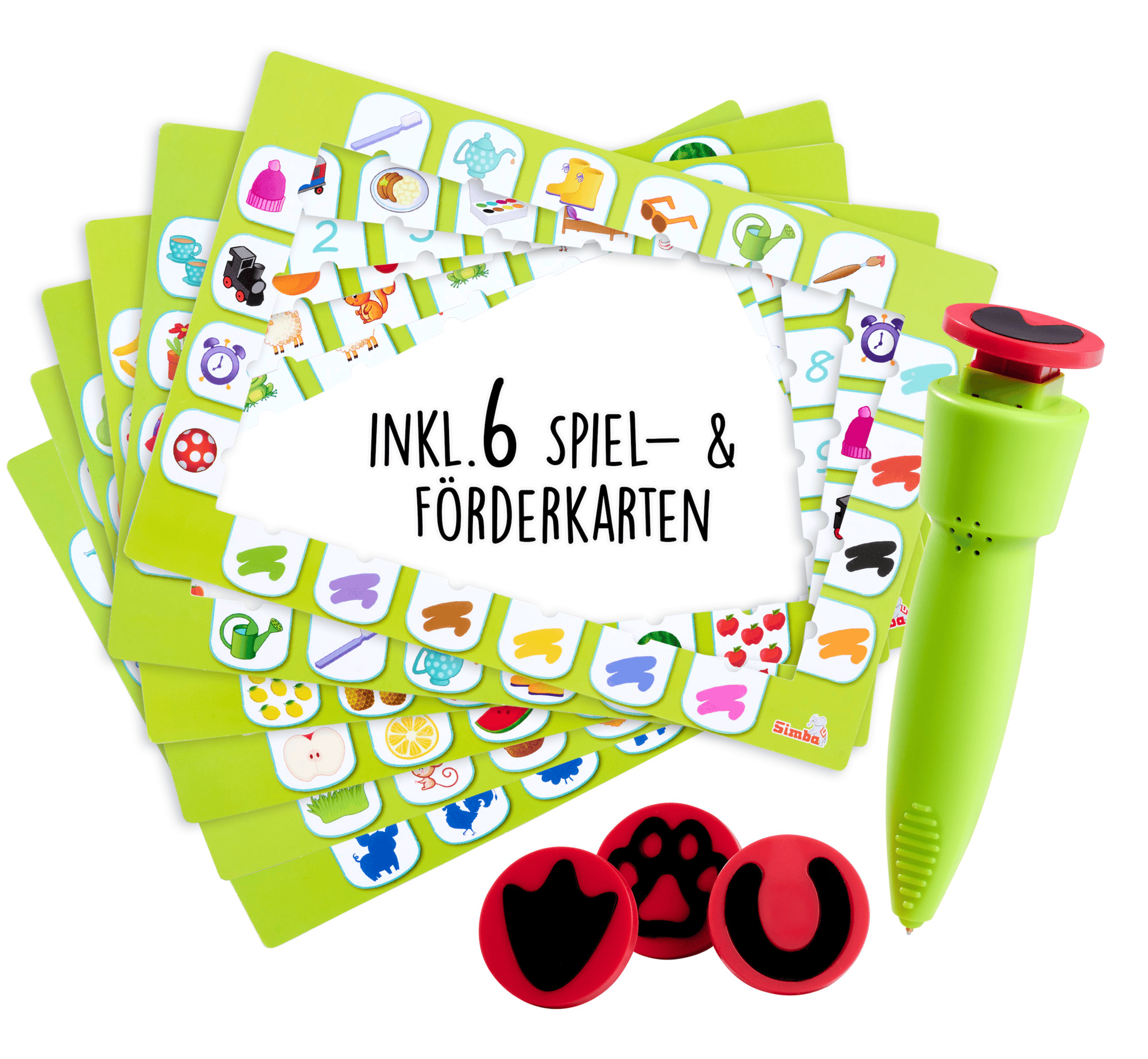 Malen & Kneten, Simba, Blau – Produktansicht