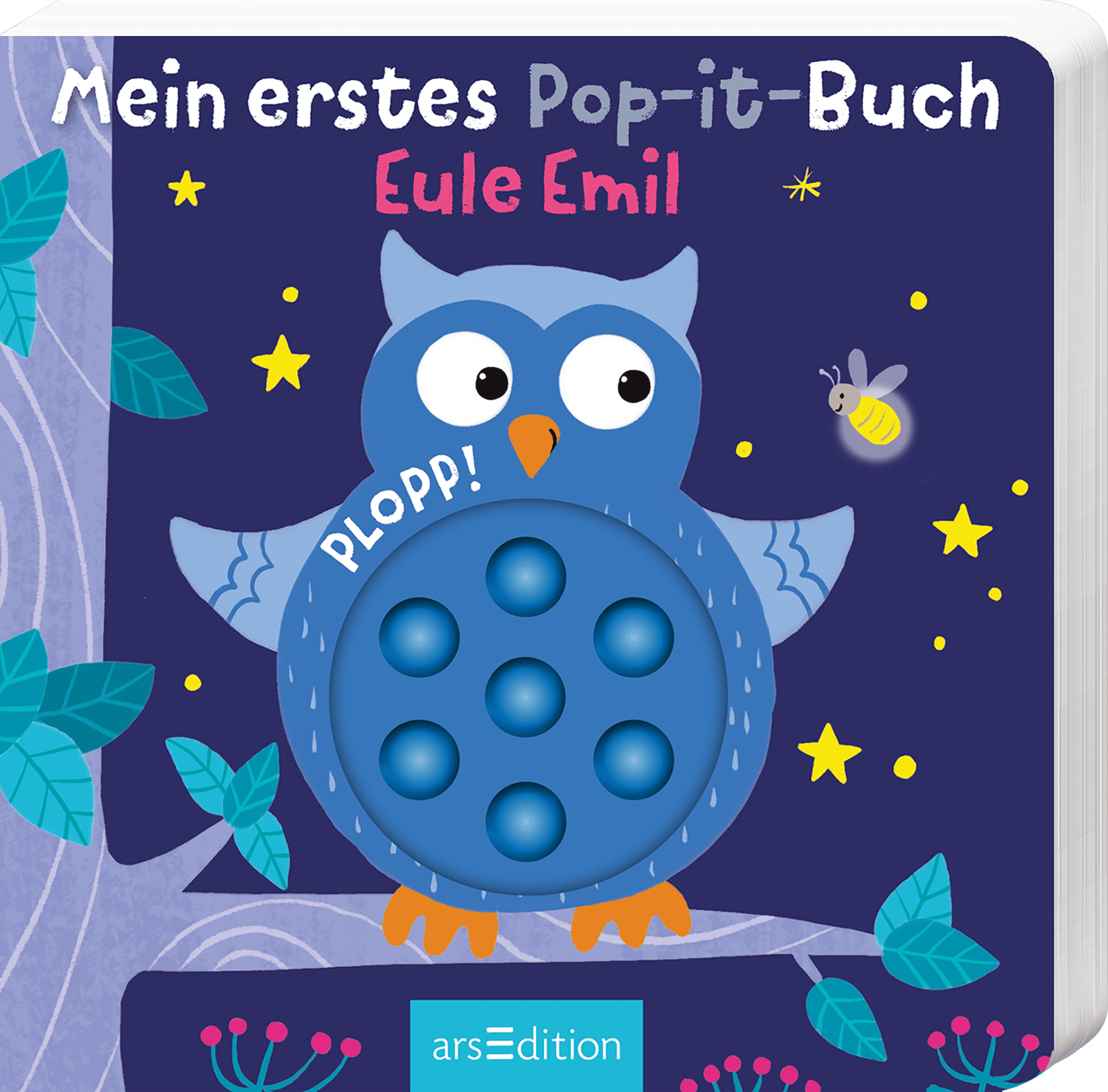 Mein erstes Pop-it-Buch - Eule Emil arsEdition 2000585173104 1