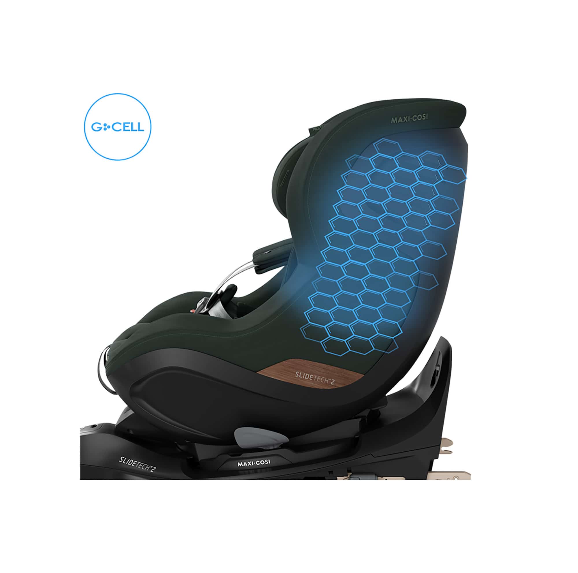 Reboarder 0-18 kg, Gruppe 0+/1, MAXI-COSI Premium, Grün – Produktansicht