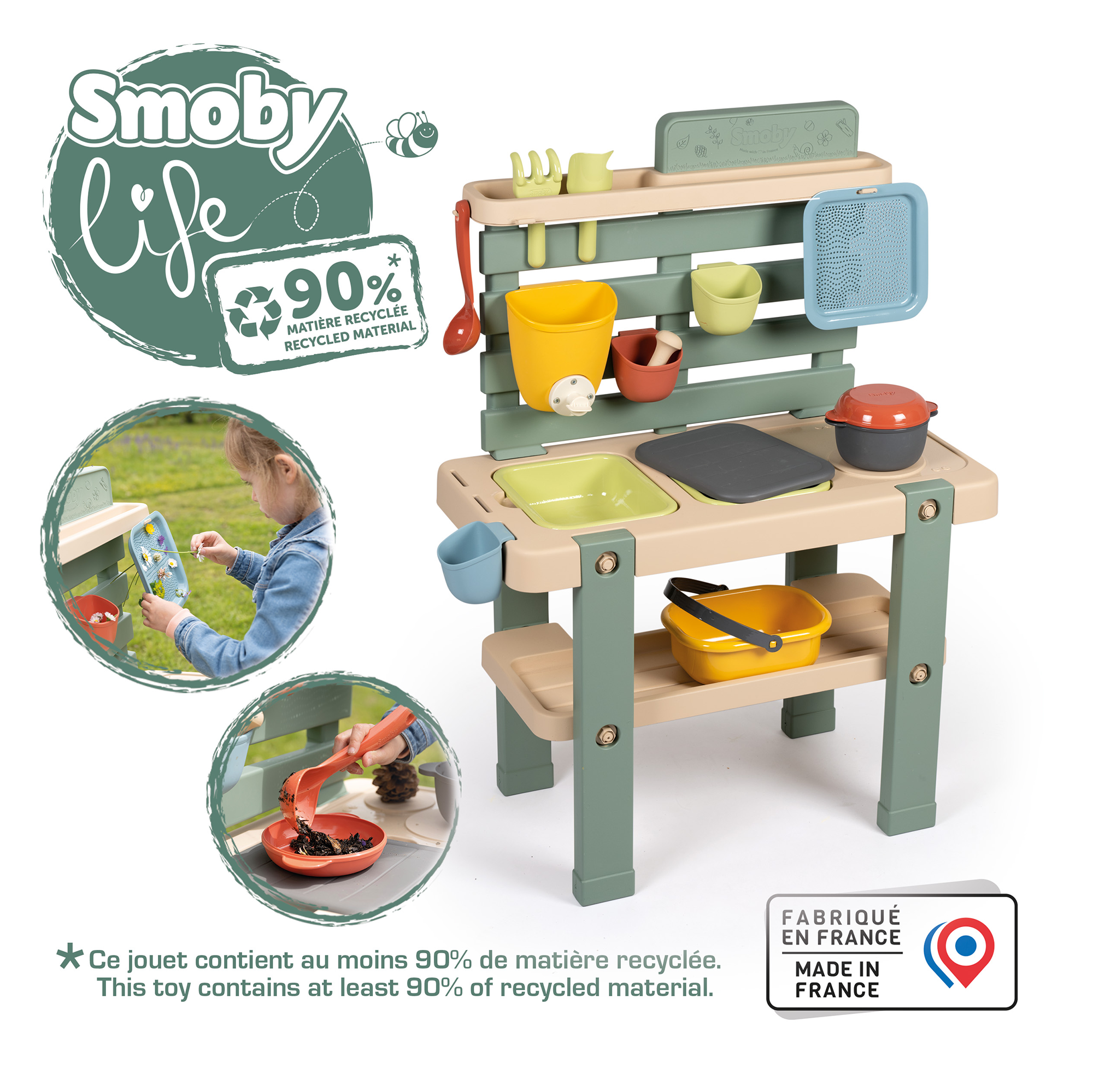 Sandspielzeug, Smoby, Mehrfarbig – Produktansicht