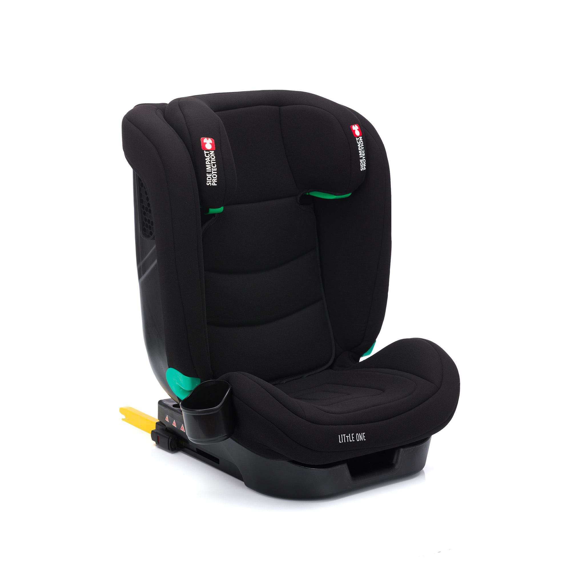 Kindersitze 15-36 kg, Gruppe 2/3, LITTLE ONE, Schwarz – Besonderheit: inkl. Flaschenhalter