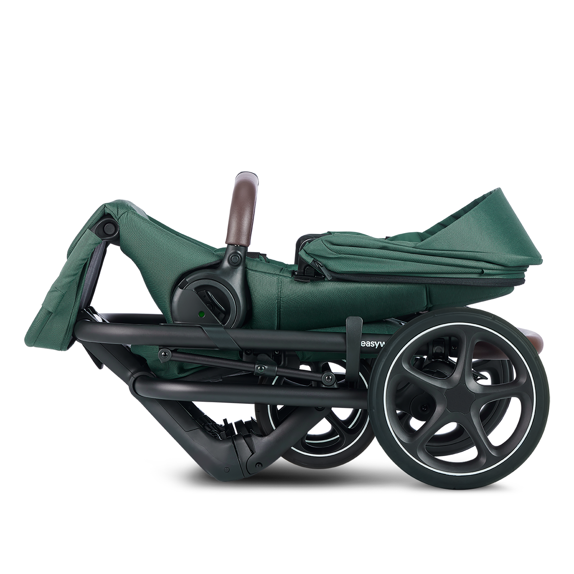 Kombi-Kinderwagen, easywalker, Grün – Produktansicht